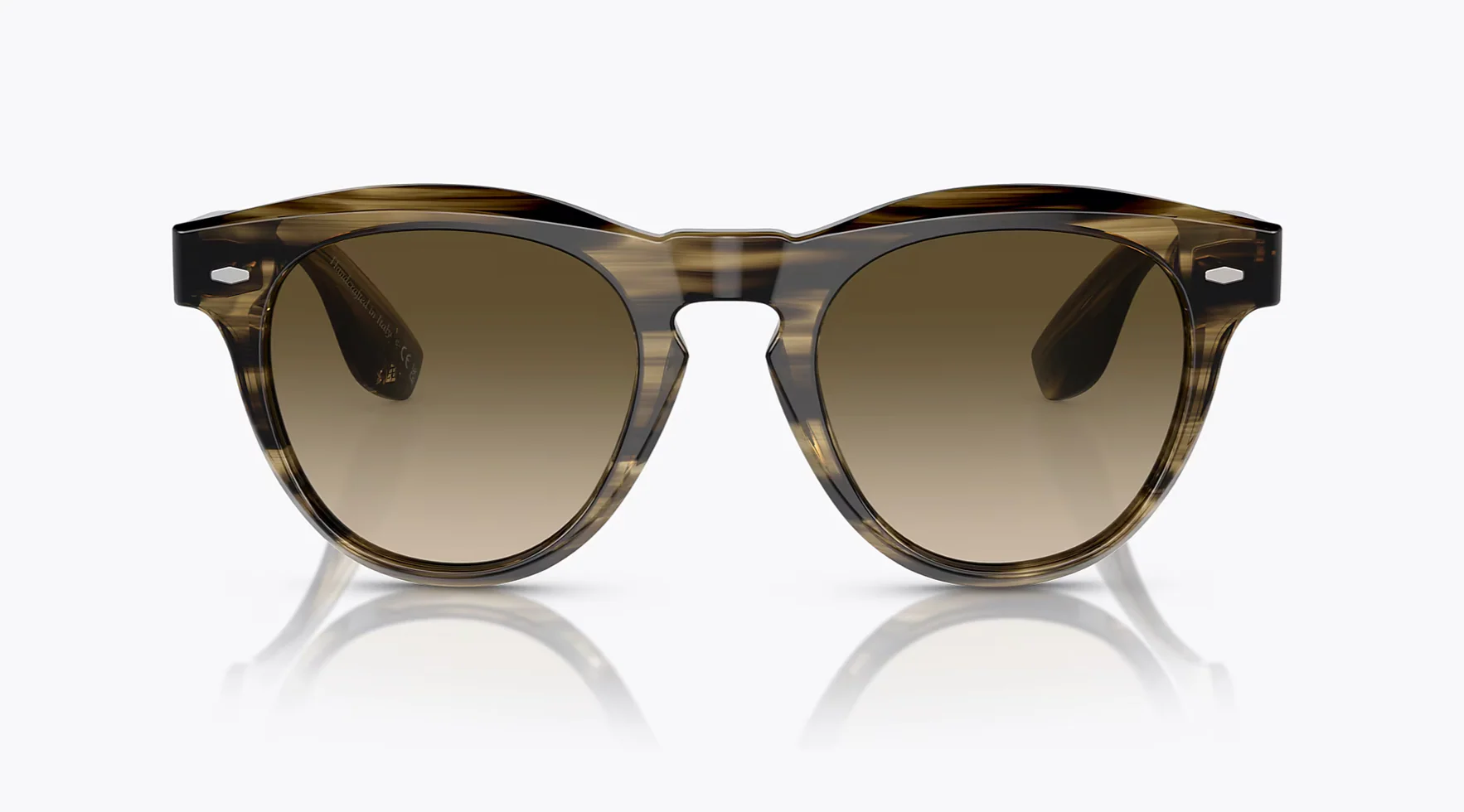Oliver Peoples Nino 50mm OV 5473SU 171985 Olive Smoke/chrome Olive photochromic Sunglasses - Image 2