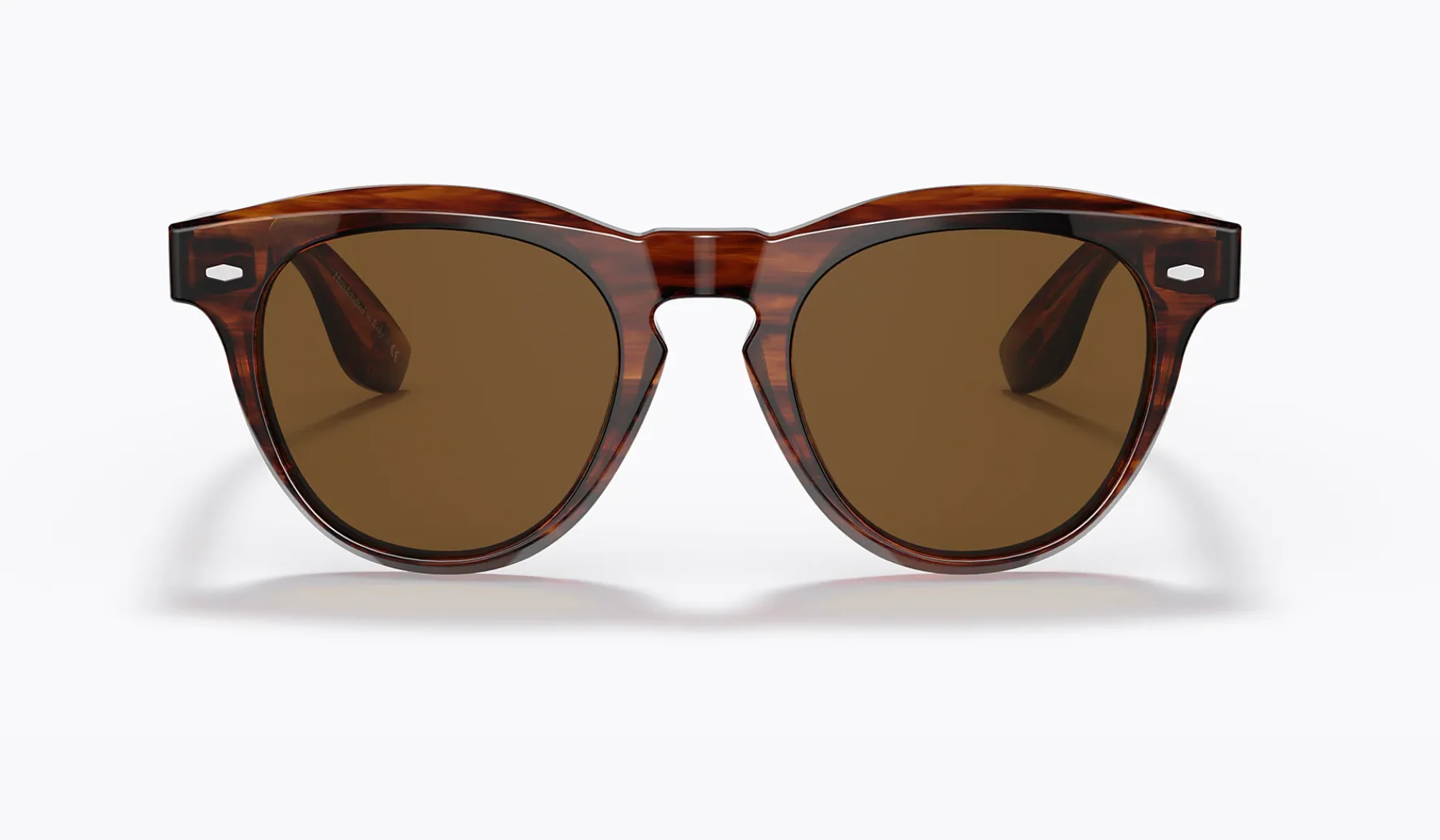 Oliver Peoples Nino Dark Amber Smoke Polarized OV5473SU 172157 Nino 50mm Sunglasses - Image 2