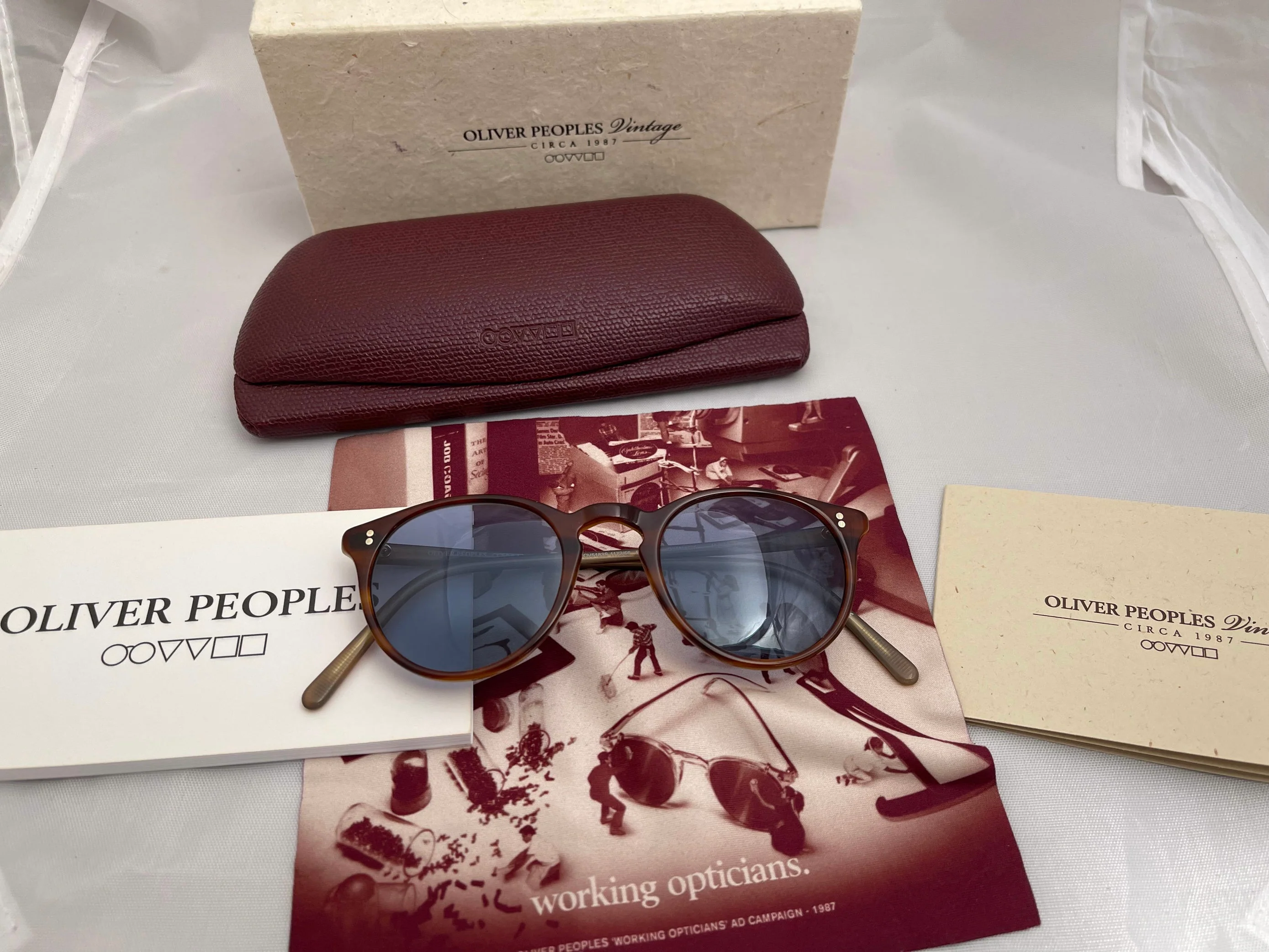 Oliver Peoples Vintage O’Malley  Made in Japan Limited - Image 9