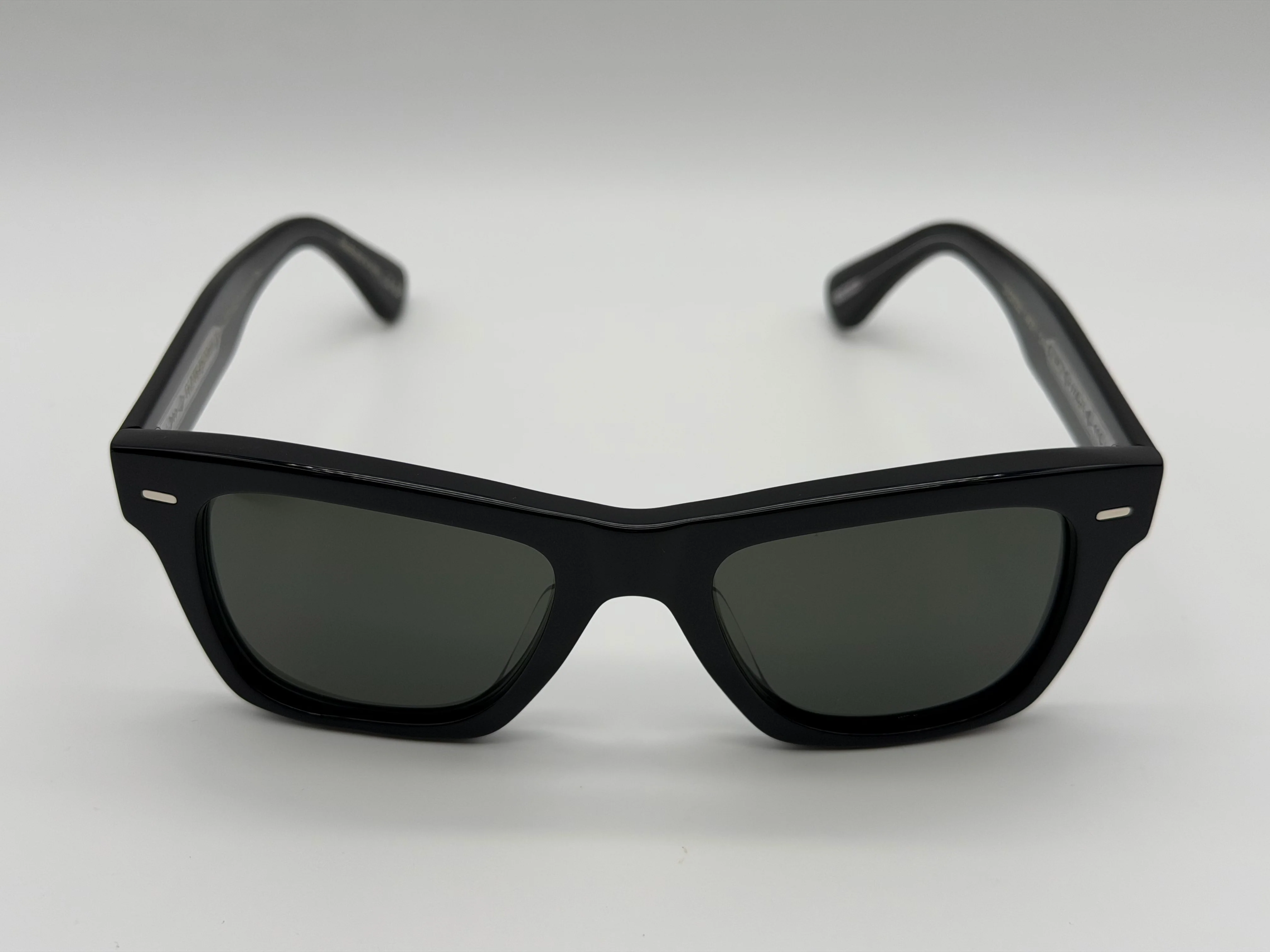 Oliver Peoples Oliver Sun 49mm OV 5393 SU Black/G-15 Polarized 1492/P1 Sunglasses Italy Preowned - Image 5