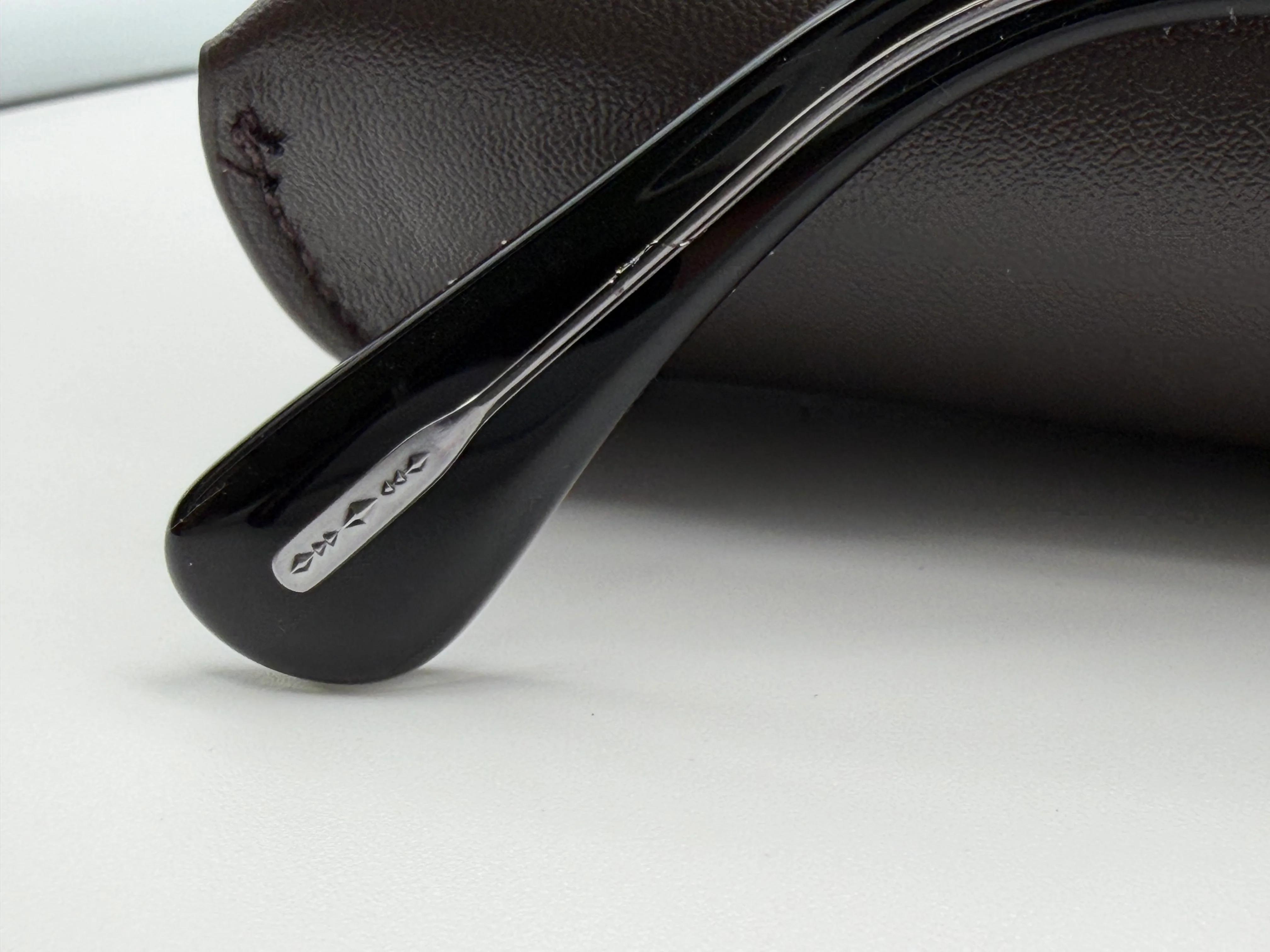 Oliver Peoples Oliver Sun 49mm OV 5393 SU Black/G-15 Polarized 1492/P1 Sunglasses Italy Preowned - Image 7