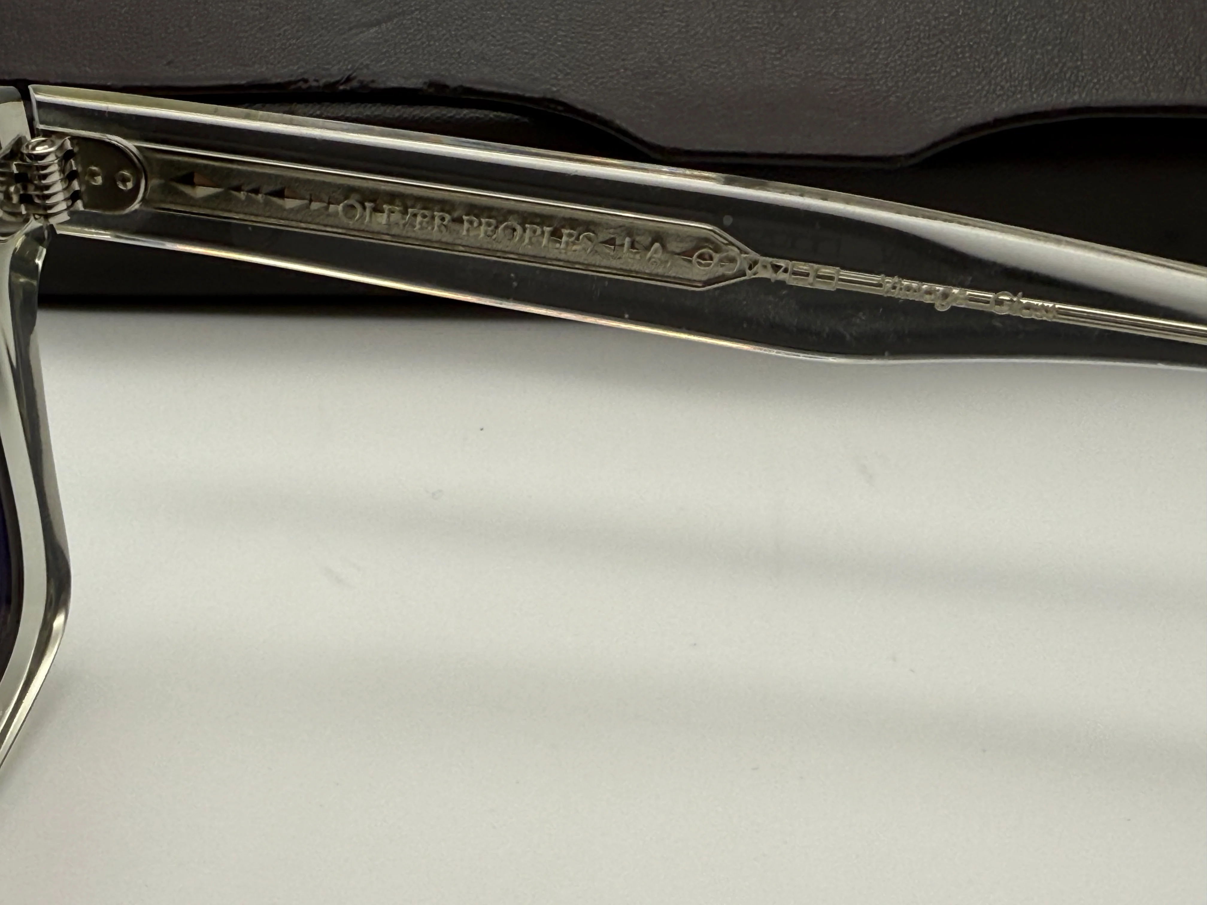 Oliver Peoples Oliver Sun 51mm Black Diamond / Carbon Gray OV 5393 SU 1669R5 Preowned - Image 14