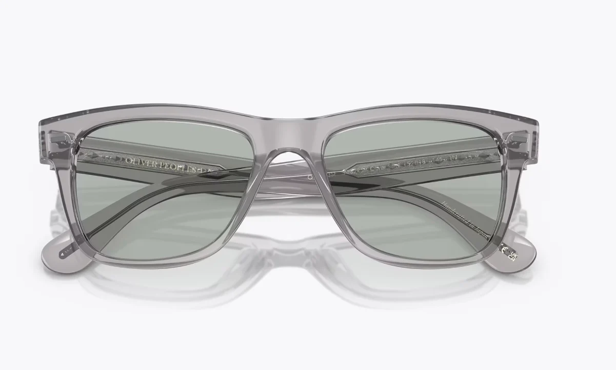 Oliver Peoples Oliver Sun F 52mm OV 5393 S Workman Gray / Gray Wash 1132R5 Japan NEW - Image 2