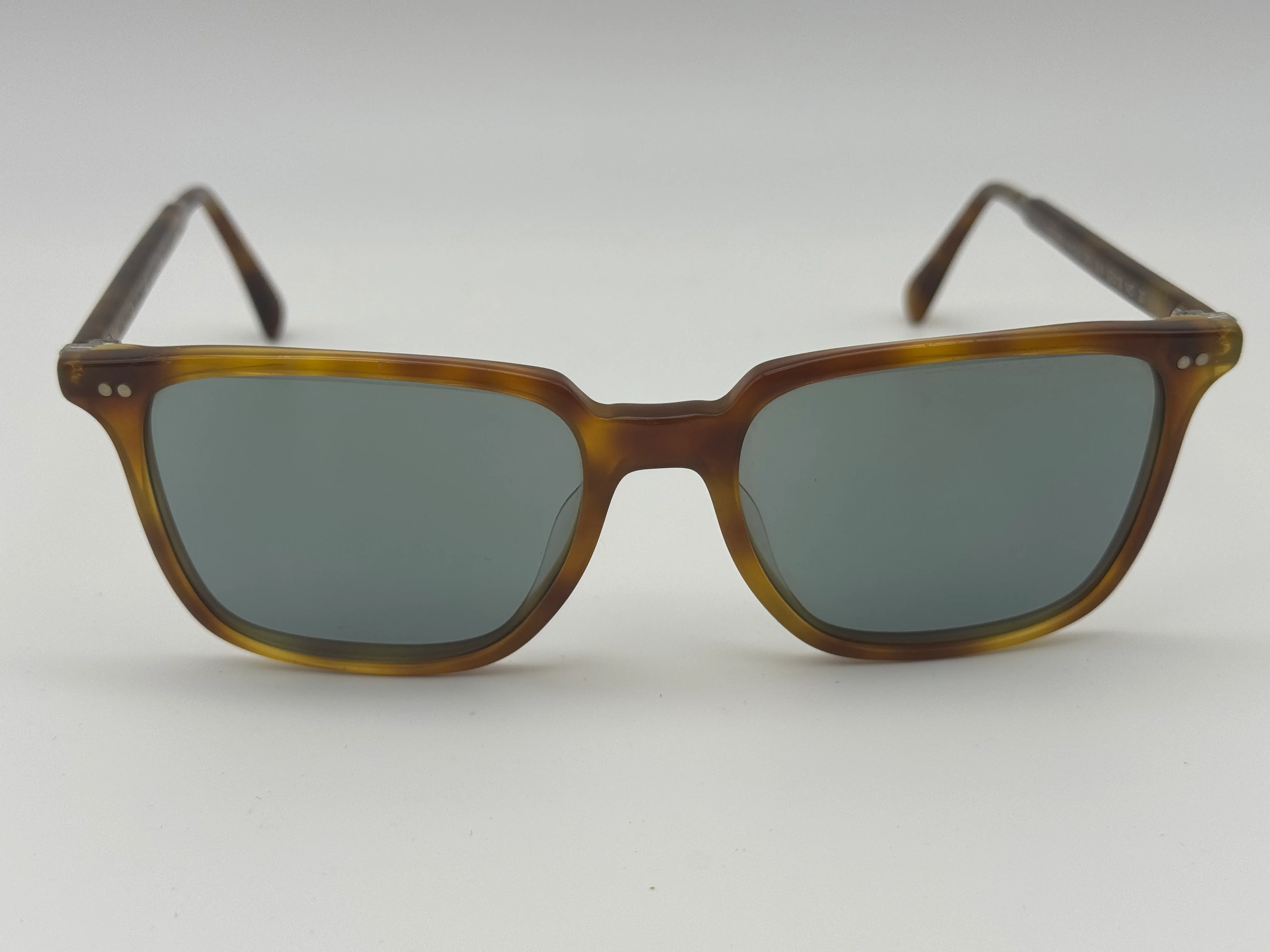 Oliver Peoples OPLL Sun 53mm OV5316SU 1483R8 Semi Matte Light Tortoise Photochromic Sunglasses Preowned - Image 2