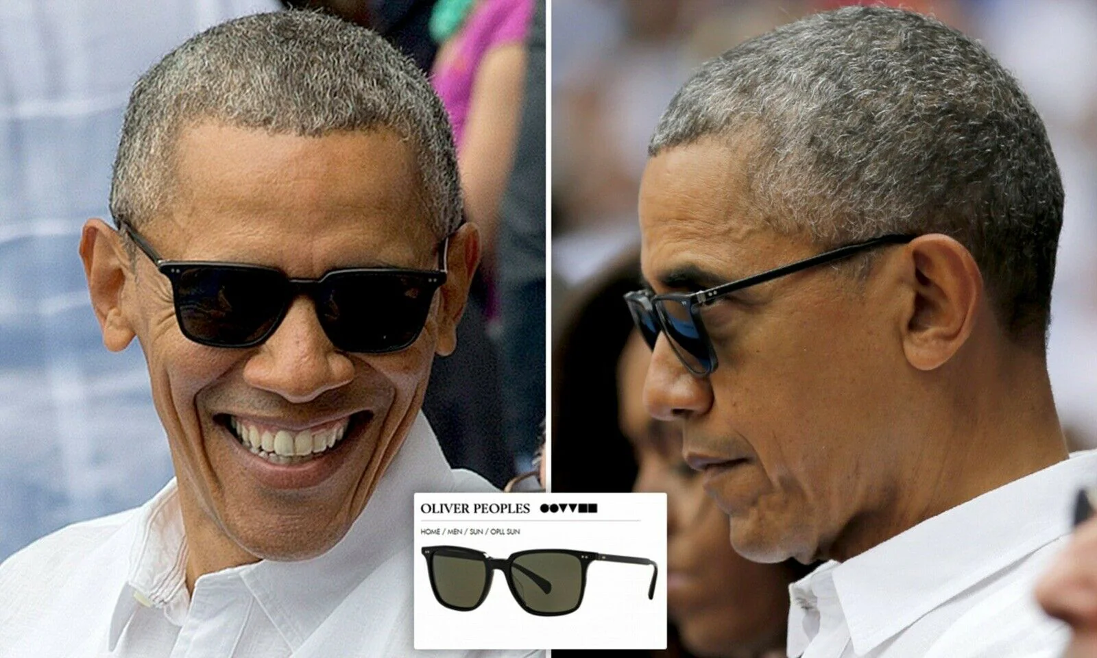 OLIVER PEOPLES OPLL SUN 54mm Polarized Semi-Matt Black/G-15 OV 5316SU 1465P1 OBAMA - Image 13