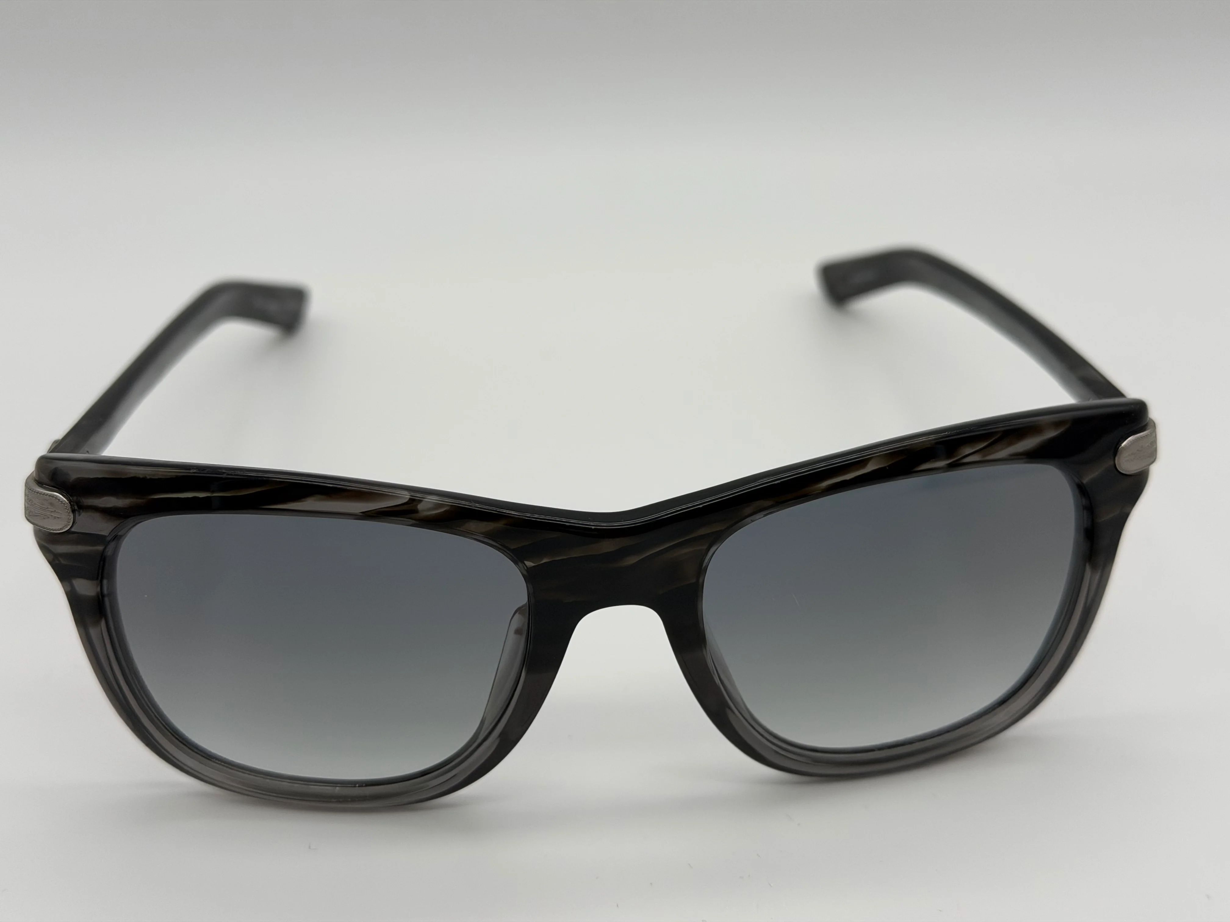 Oliver Peoples OV 5227 1002/R4 XXV-S 25th Anniversary Gray Striped / Blue Photochromic 51mm Italy Preowned - Image 2