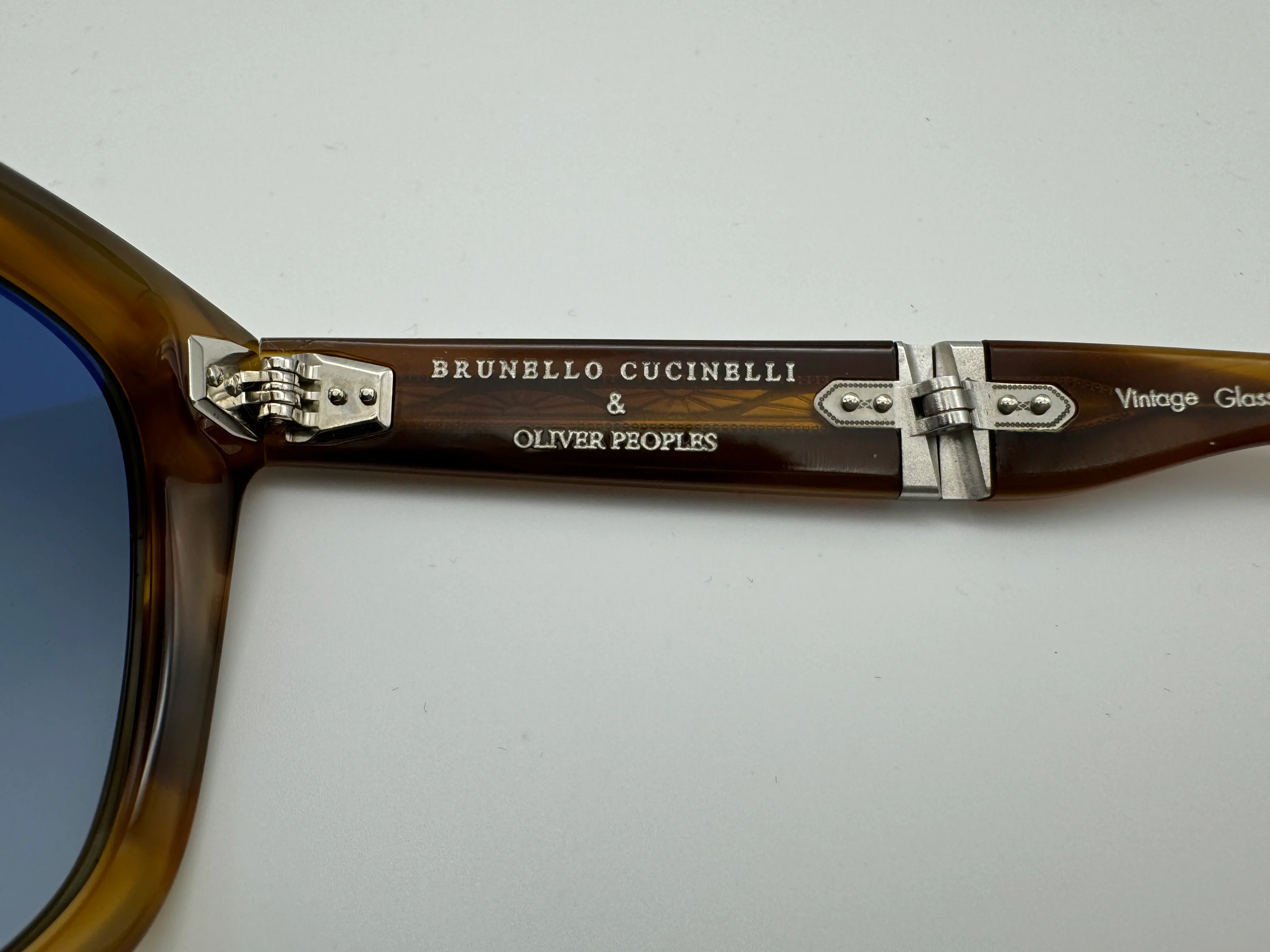 Oliver Peoples OV 5518 su Mister Brunello Folding 50mm 1011Q8 Raintree/Marine Open Box - Image 14