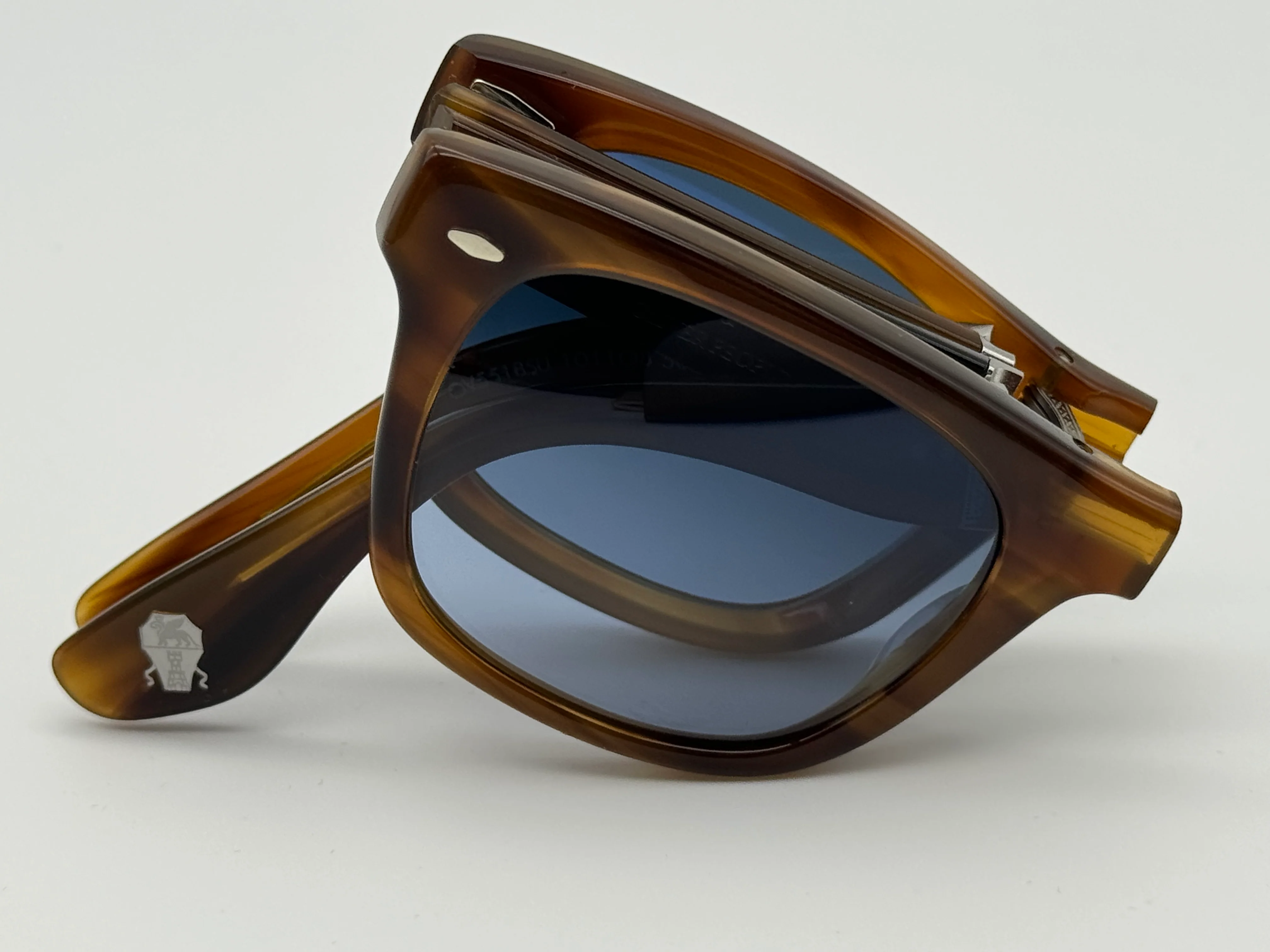 Oliver Peoples OV 5518 su Mister Brunello Folding 50mm 1011Q8 Raintree/Marine Open Box - Image 19