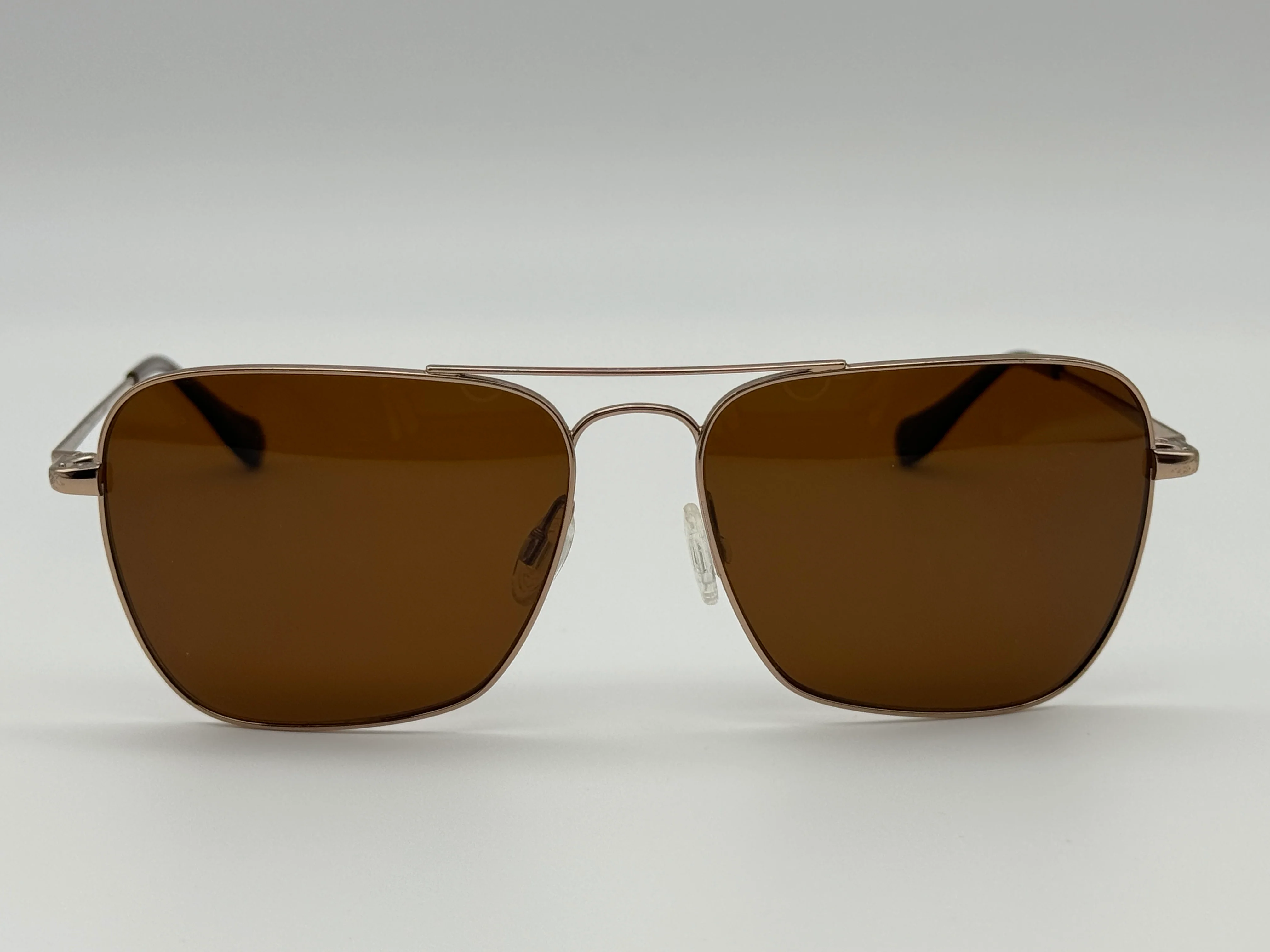 Oliver Peoples Patten 57mm OV 1060 5037 / N9 Rose Gold / JAVA Polarized VFX Preowned - Image 3