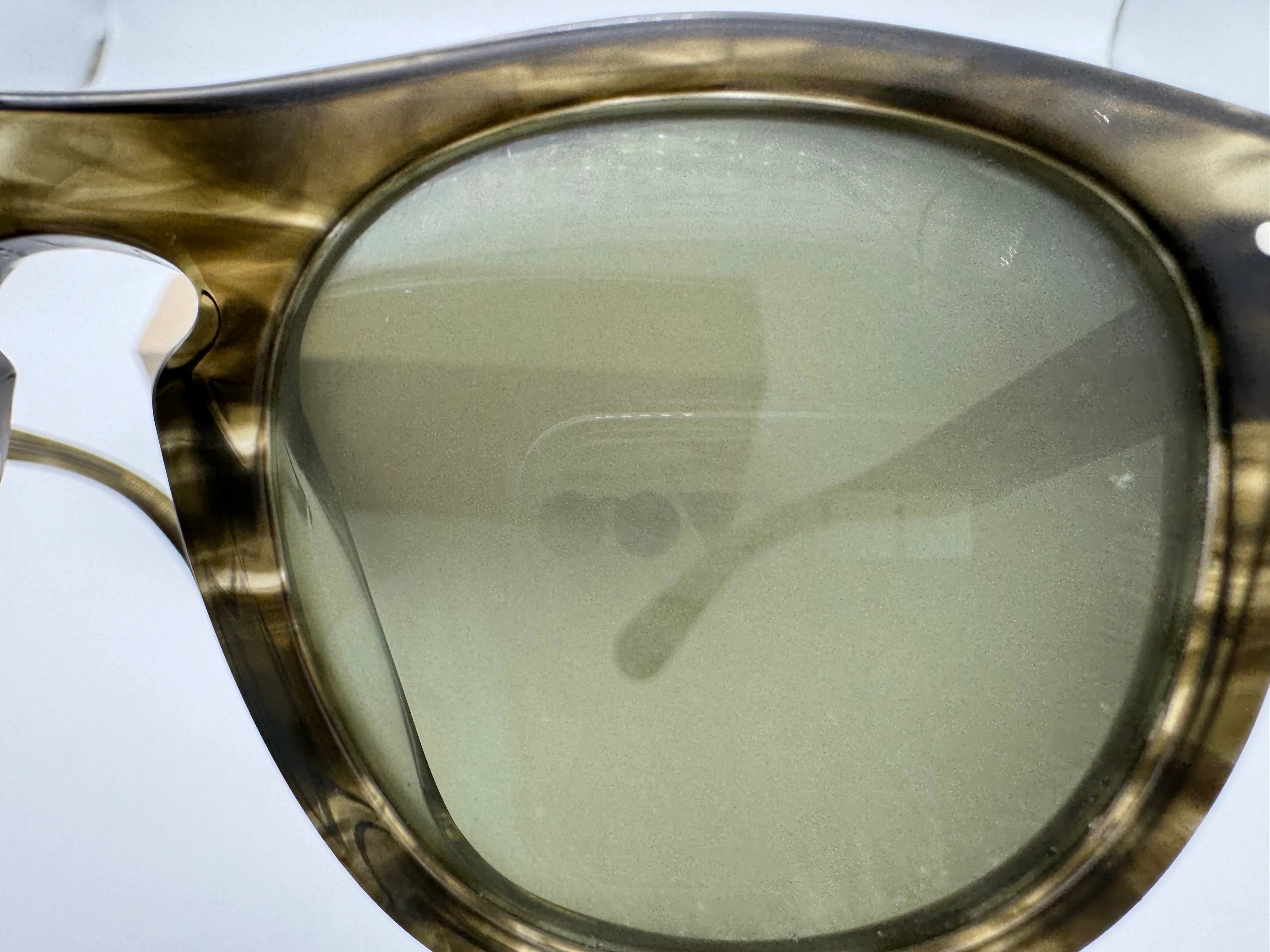 Oliver Peoples Rorke 47mm OV 5509 SU Soft Olive Gradient G-15 173552 Japan NEW - Image 14