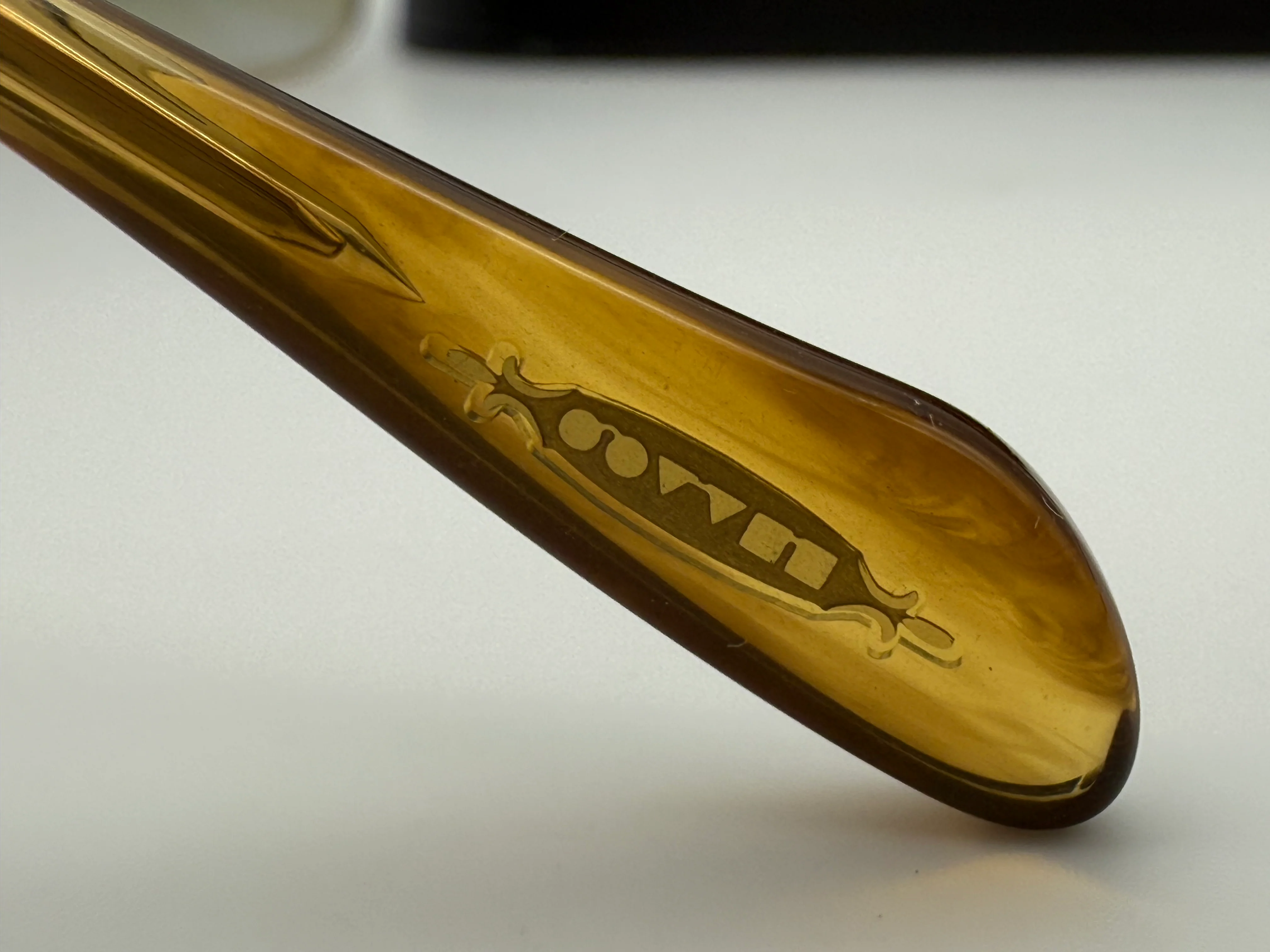 Oliver Peoples Sanford 57mm OV 1130 S Gold / Chrome Amber Photochromic 5132 / 85 Japan Missing Box - Image 9