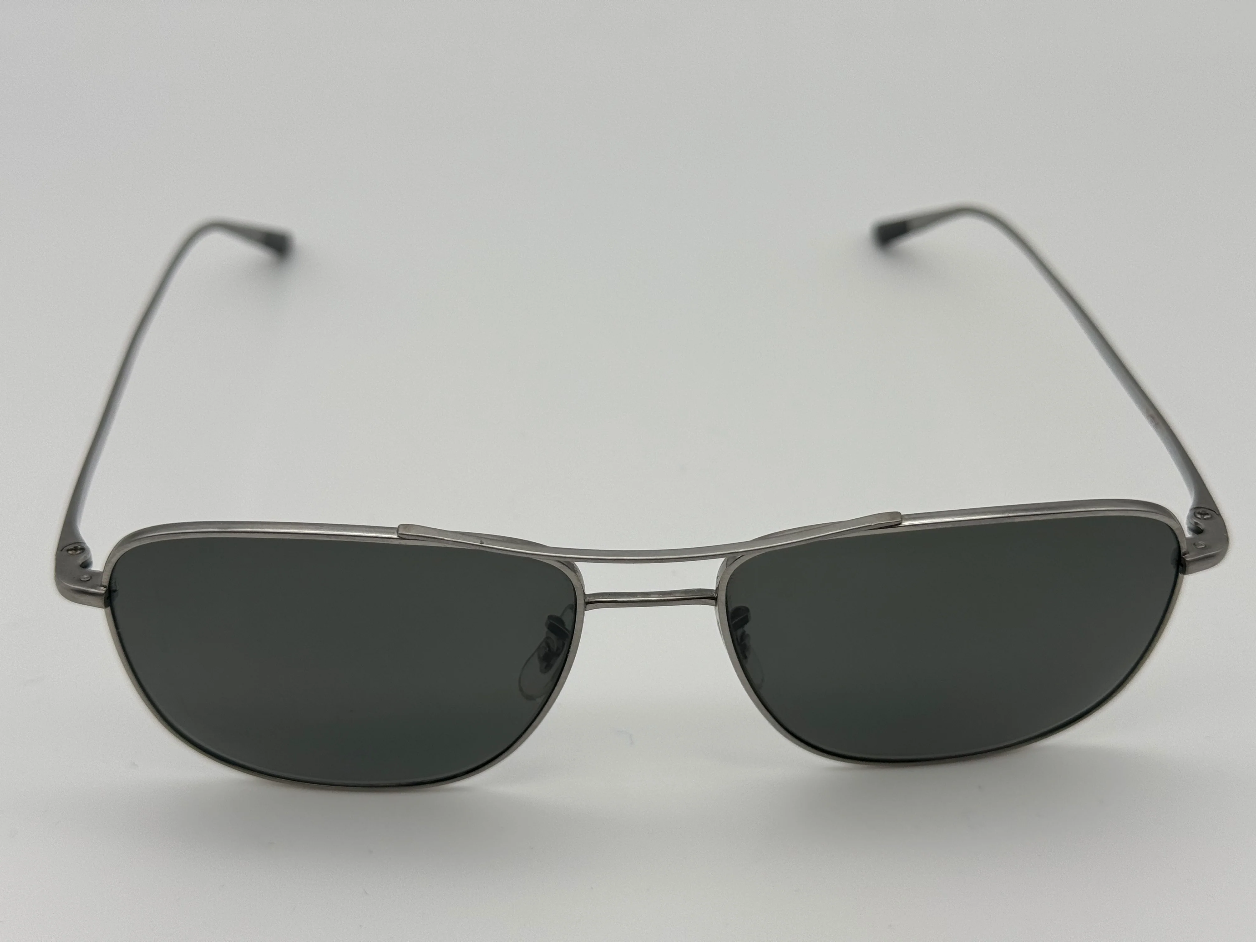 Oliver Peoples Shaefer VFX POLARIZED 55mm OV 1146 ST 504/7C Titanium Silver PREOWNED - Image 2