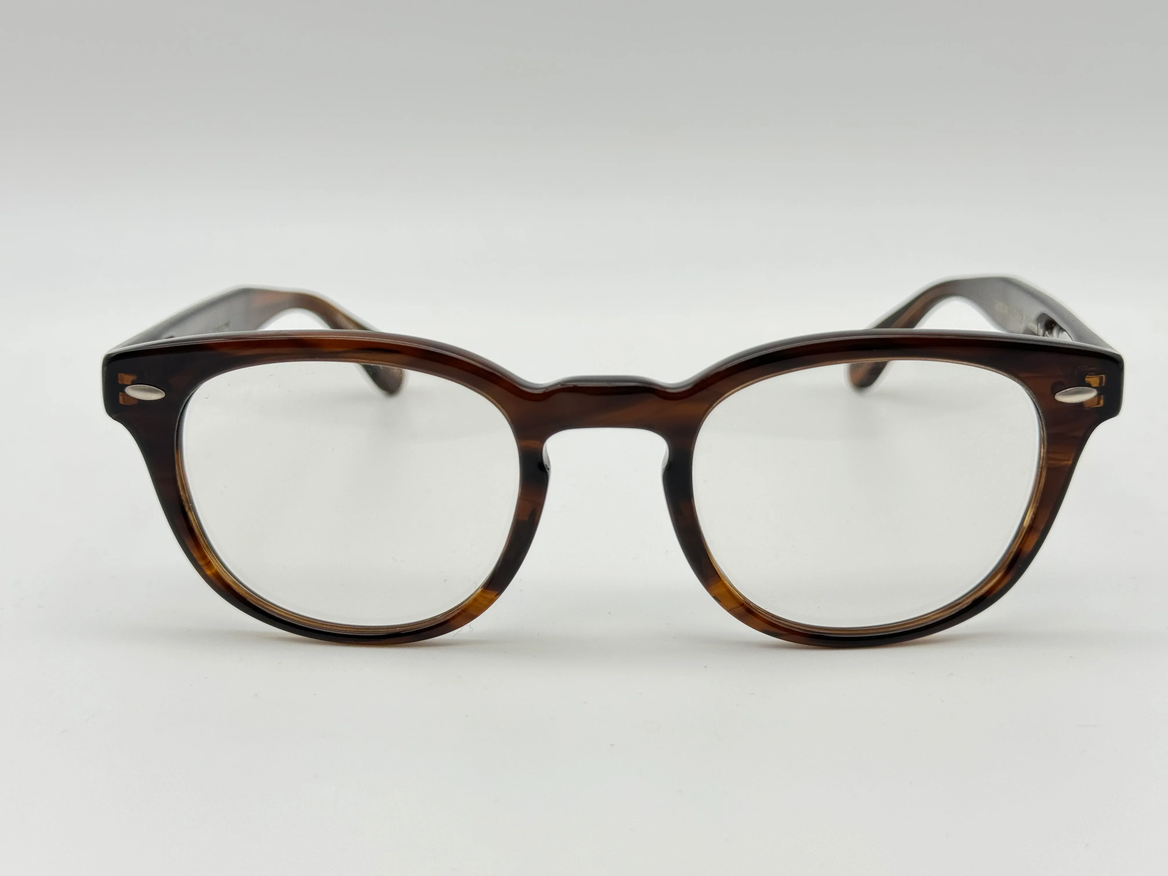 Oliver Peoples Sheldrake 49mm Blue Light Filter / Tuscany Tortoise OV 5036 Italy NEW - Image 7
