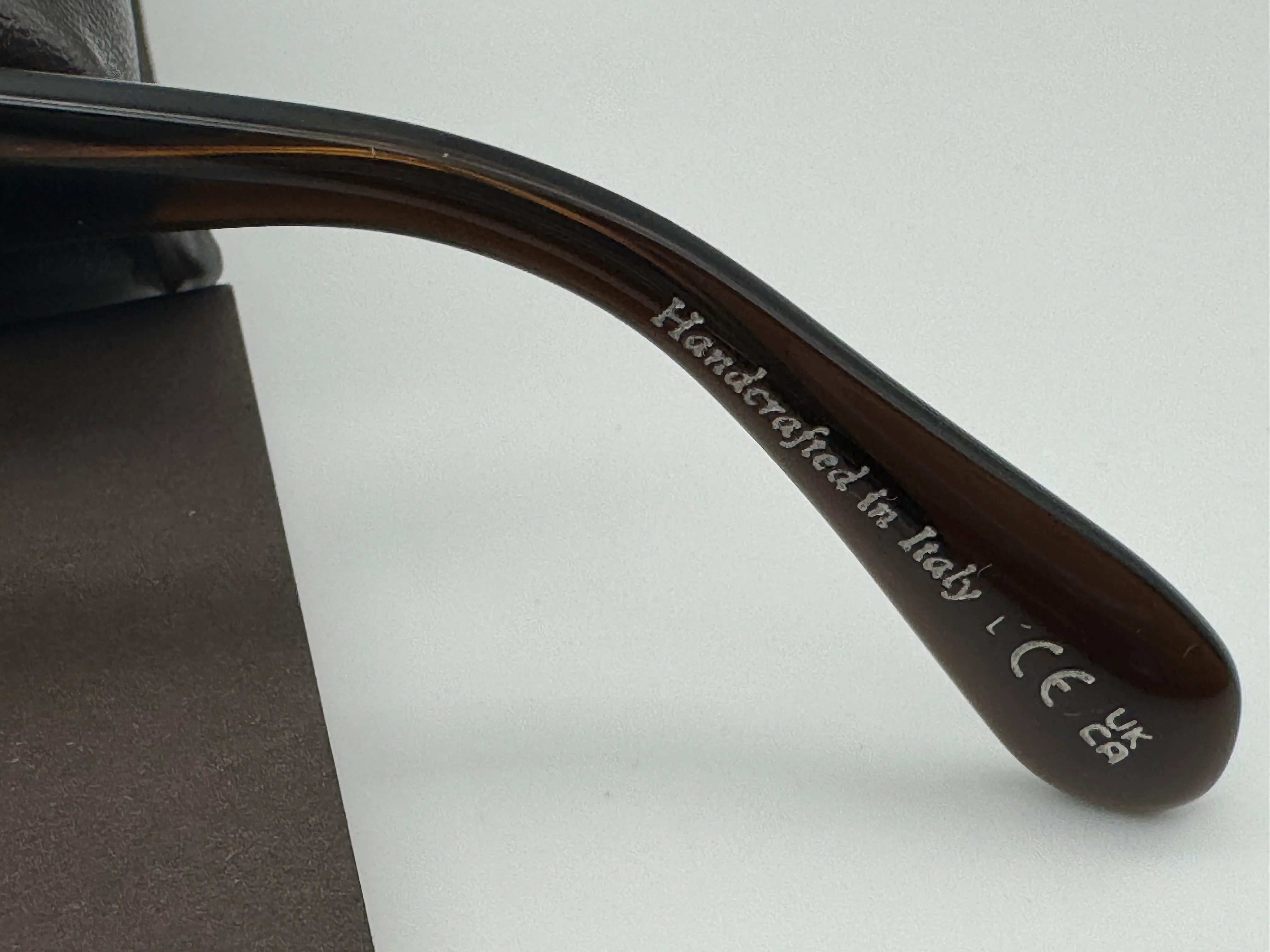 Oliver Peoples Sheldrake Folding 1950 47mm Dark Military / Persimmon 157653 Italy NEW - Image 9