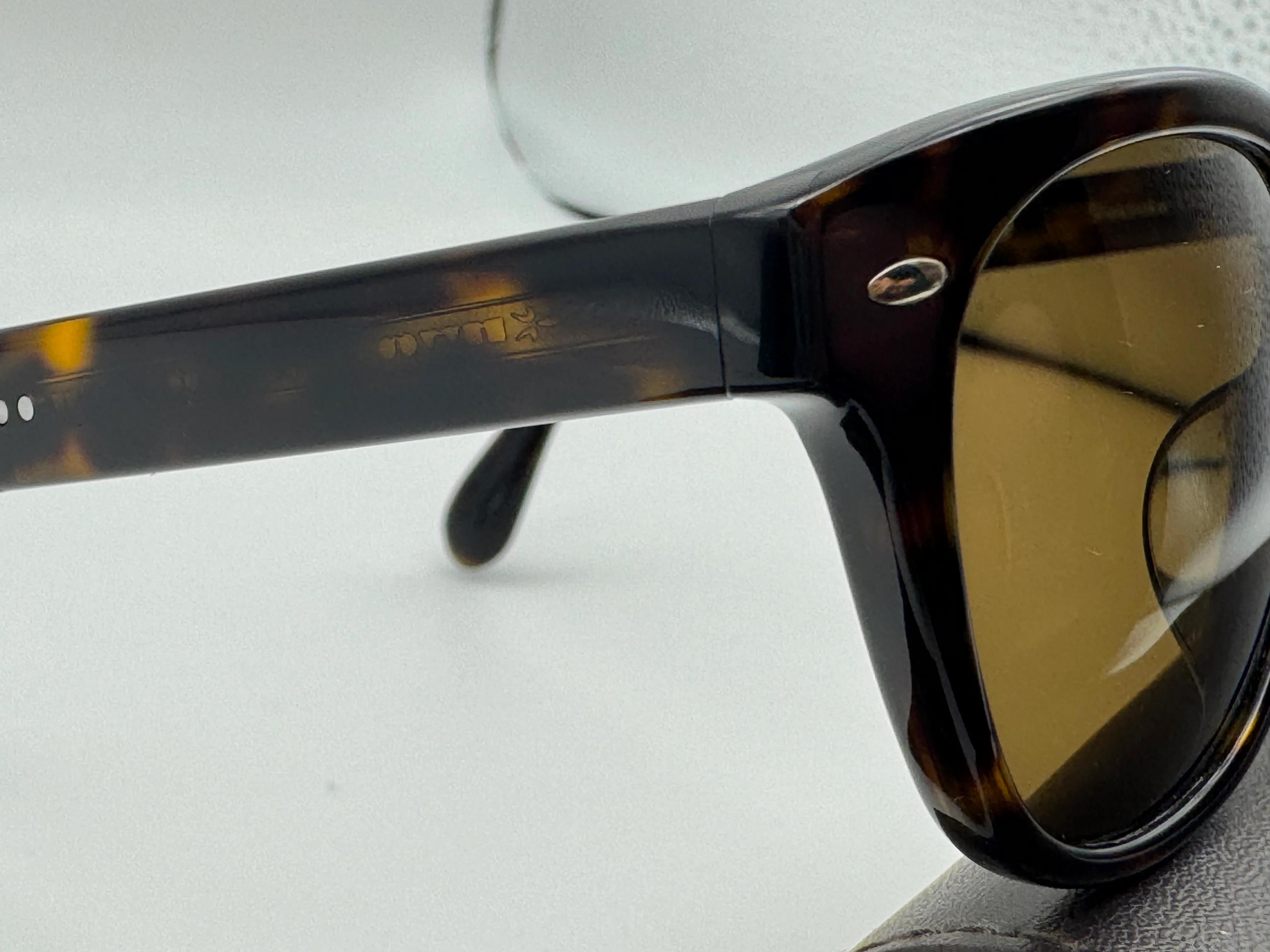 Oliver Peoples Sheldrake Folding 1950 47mm OV 5471 100957 True Brown Polarized Italy NEW - Image 4