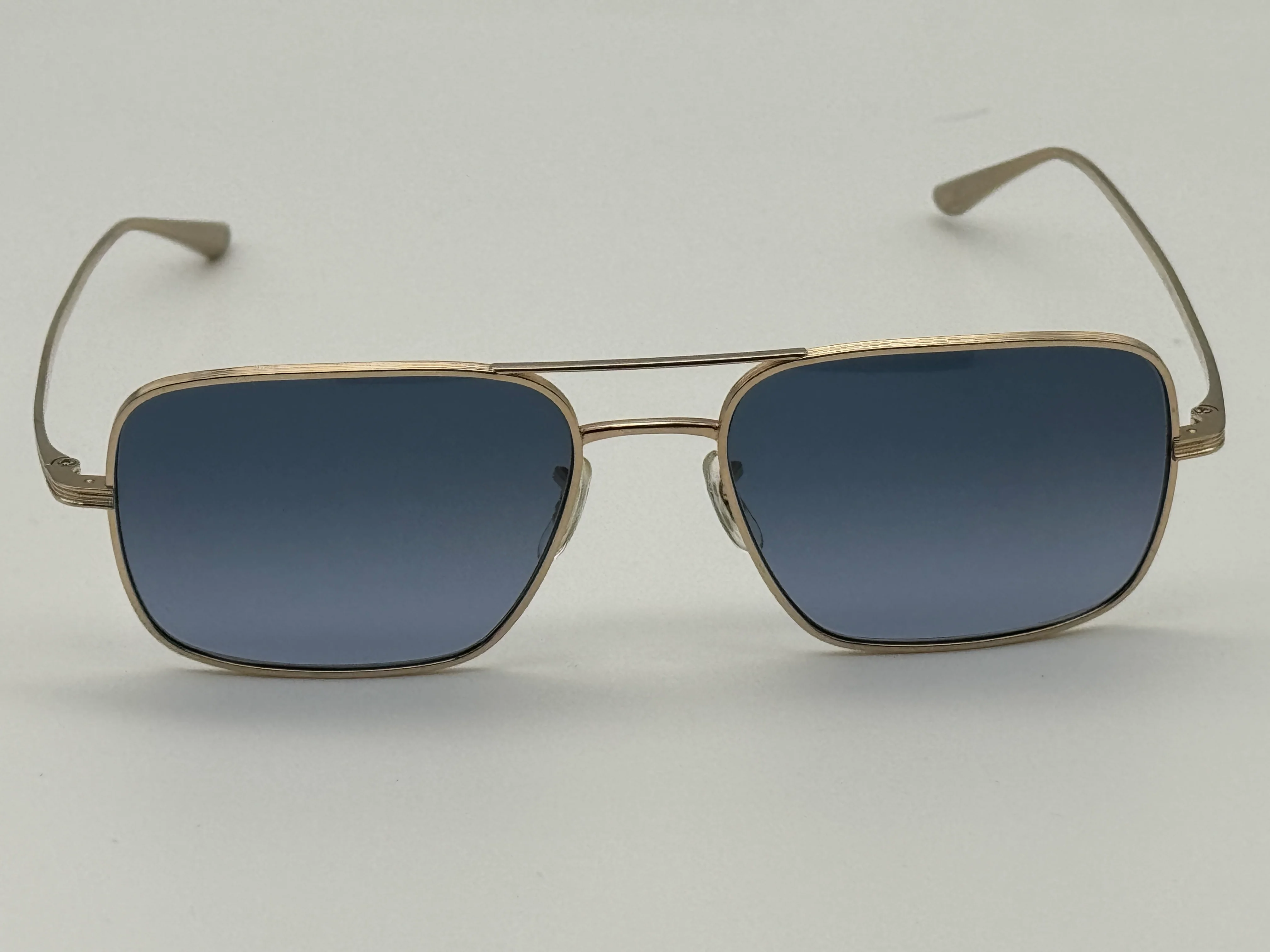 Oliver Peoples × THE ROW VICTORY LA 54mm Gold Blue Gradient OV1246ST 5292Q8 - Image 12