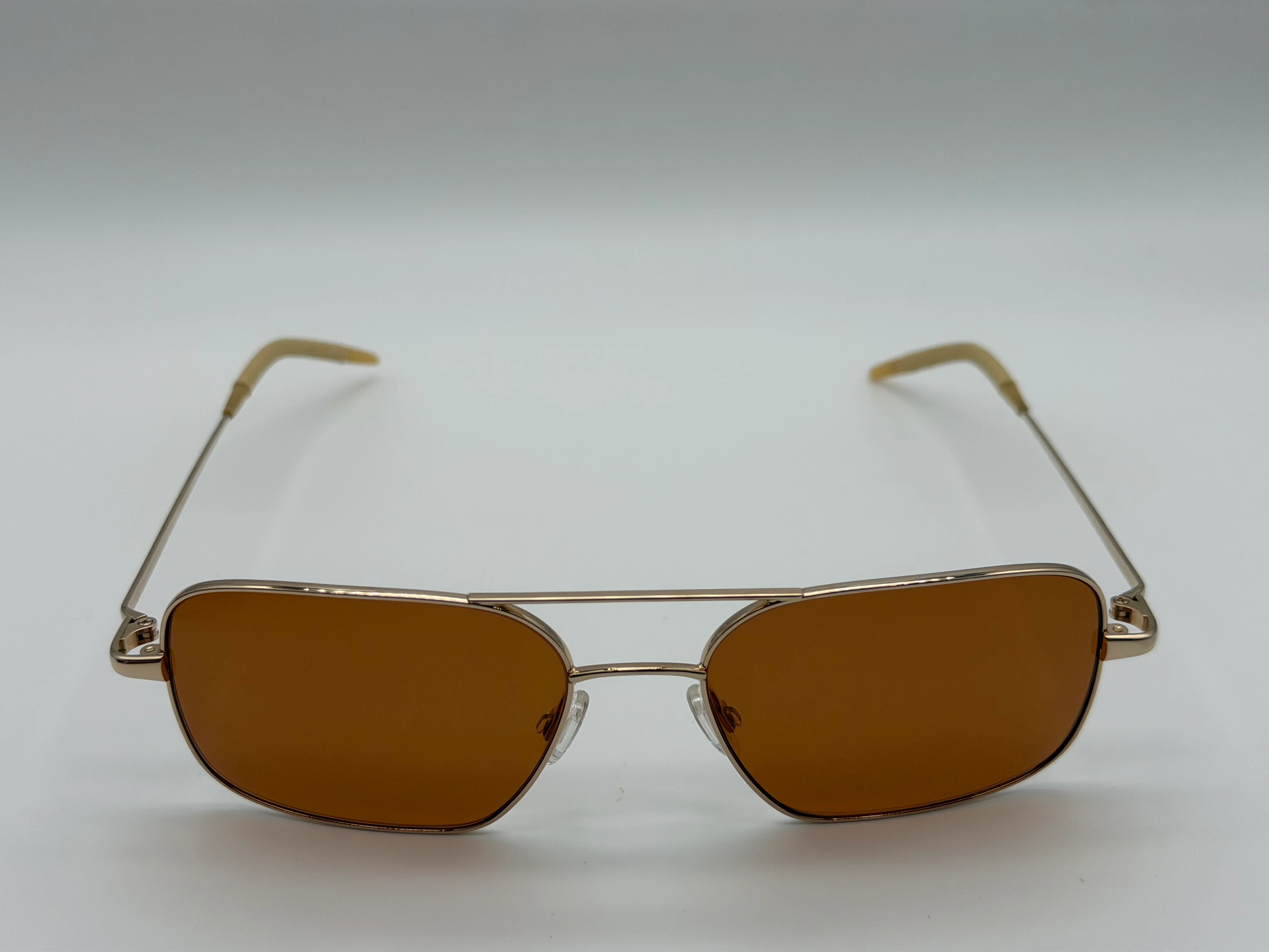 Oliver Peoples Victory G 55 Gold / Cognac Burn Notice Michael Weston Rare Polarized Japan Missing Box - Image 6