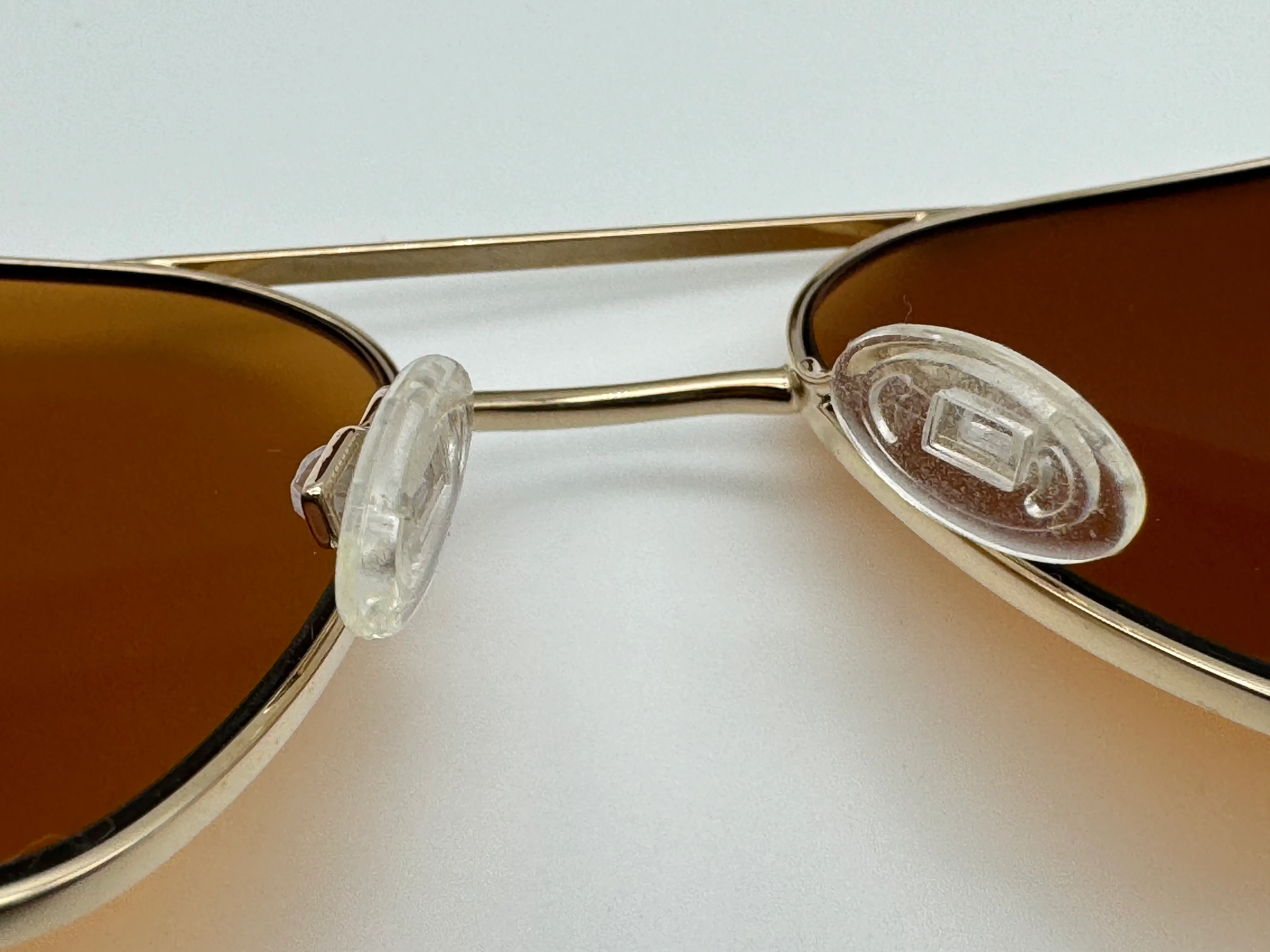 Oliver Peoples Victory G 55 Gold / Cognac Burn Notice Michael Weston Rare Polarized Missing Box - Image 12