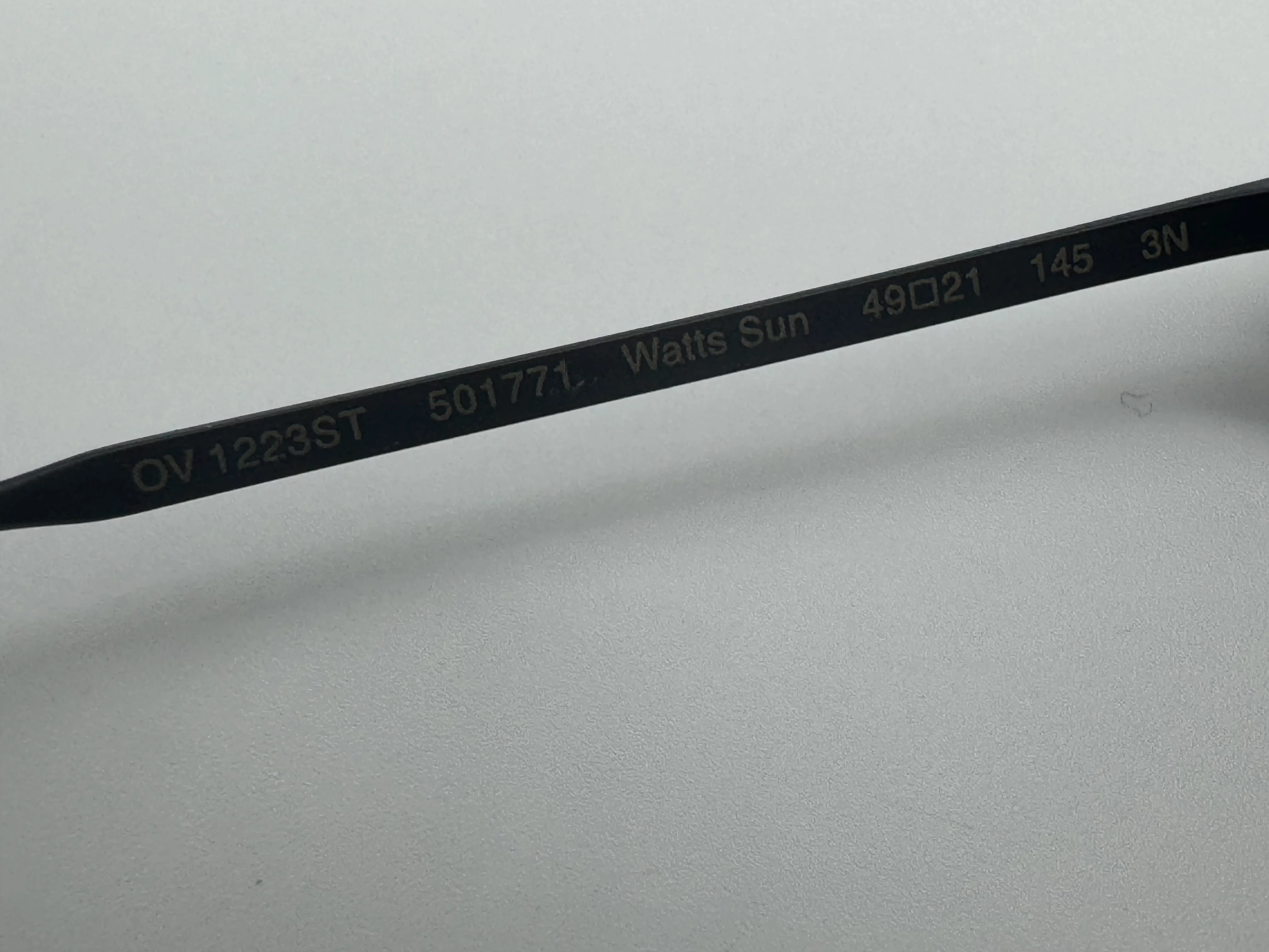 Oliver Peoples Watts 49mm Matte Black / G15 OV 1223 ST titanium 501771 Japan NEW missing case - Image 5