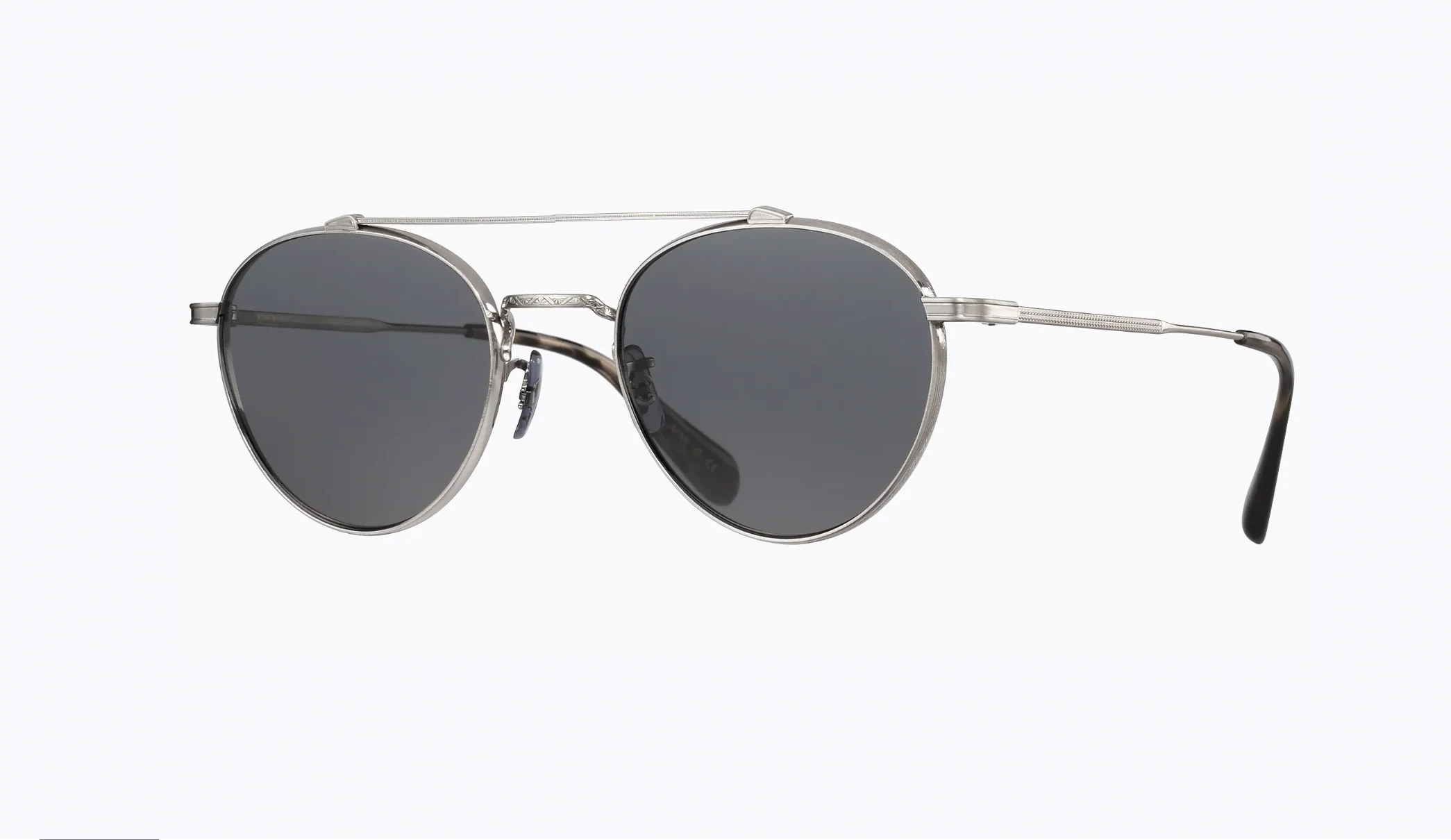 OLIVER PEOPLES Watts Sun OV1223st 49mm Dark Gray Titanium Japan MSRP $542