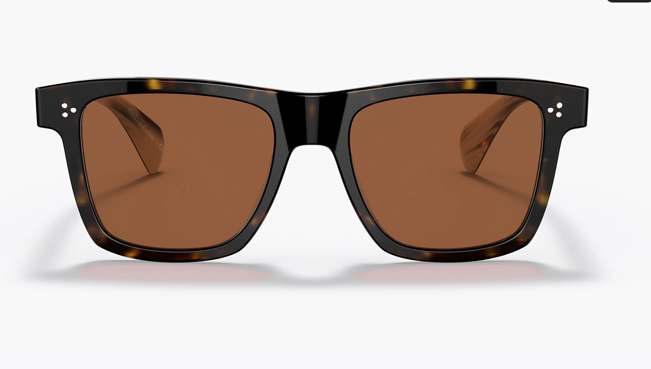Oliver Peoples Casian Sun 54mm Brown Horn OV5444 Italy - Image 12