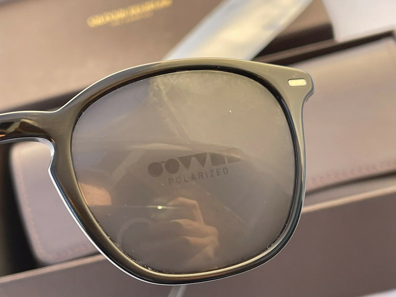 Oliver Peoples Heaton OV5364SU 1005K8 51mm Black / Dark Grey Polarized $492 MSRP - Image 5