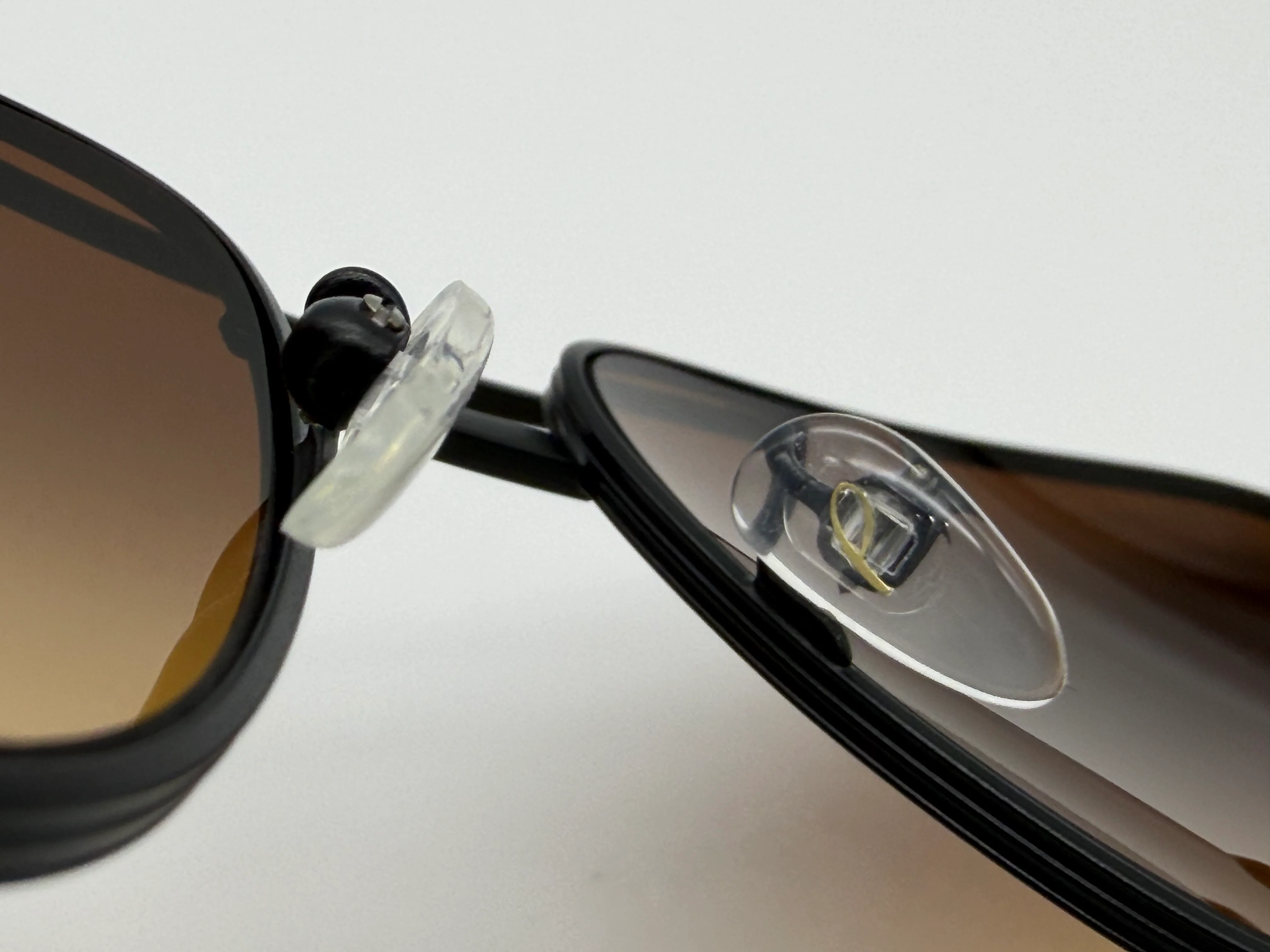 Paul Smith Foster 58mm Matte Black / Shiny Silver - Brown Gradient PSS 07958 Italy NEW - Image 7