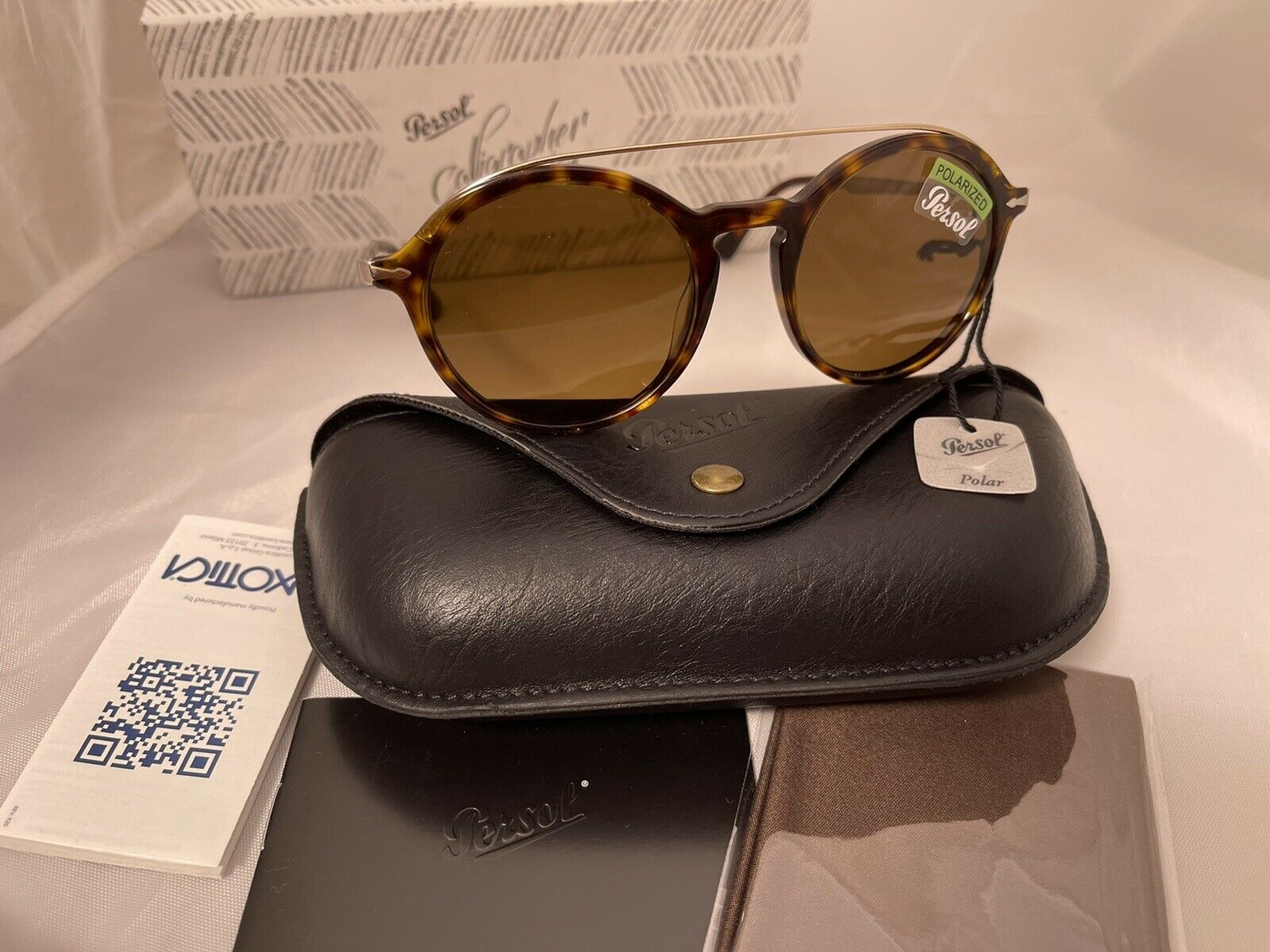 Persol Calligrapher Edition Double Bridge Havana PO3172S 24/57 NEW ITALY - Image 7