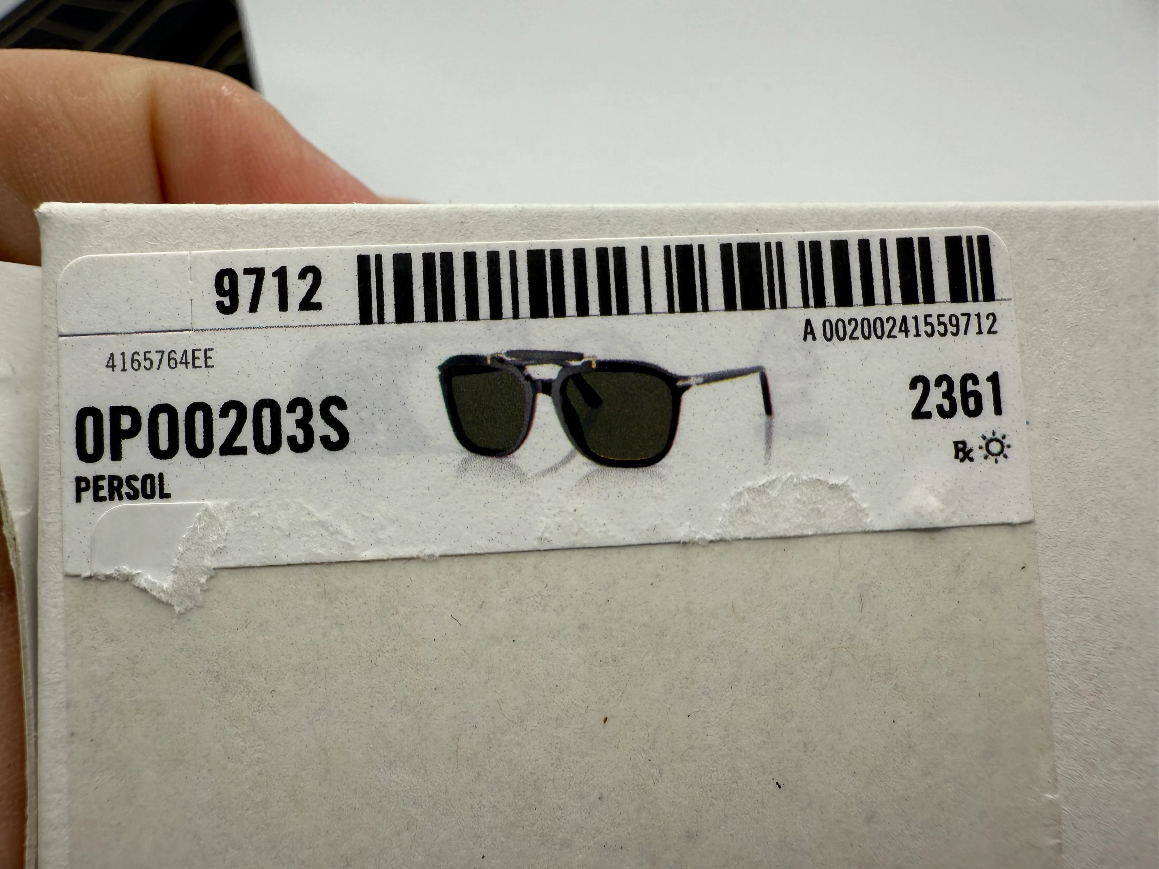 Persol PO 0203S Senna Series 57mm Netflix 95 / 31 Italy NEW - Image 15