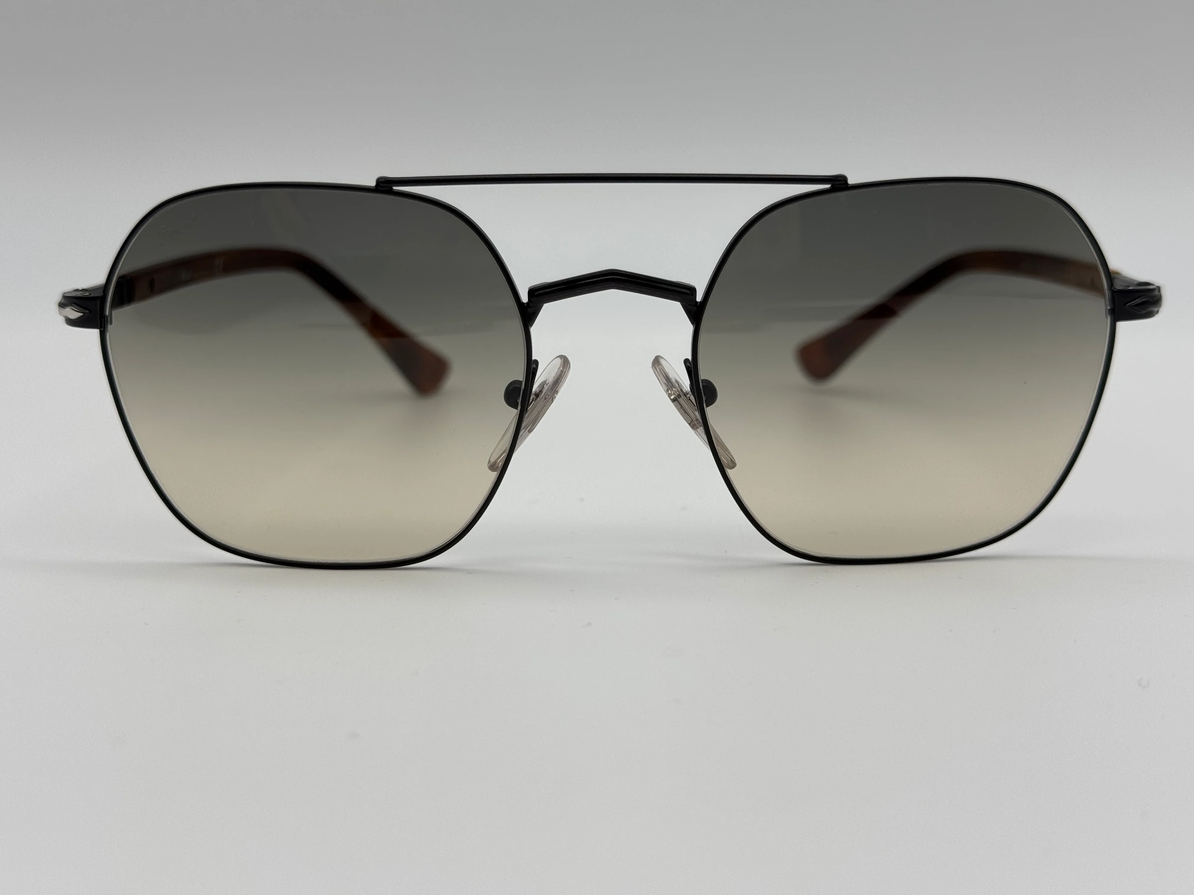 PERSOL PO 2483 S 52mm 109132 Black Azure / Gradient Glass Italy NEW - Image 12