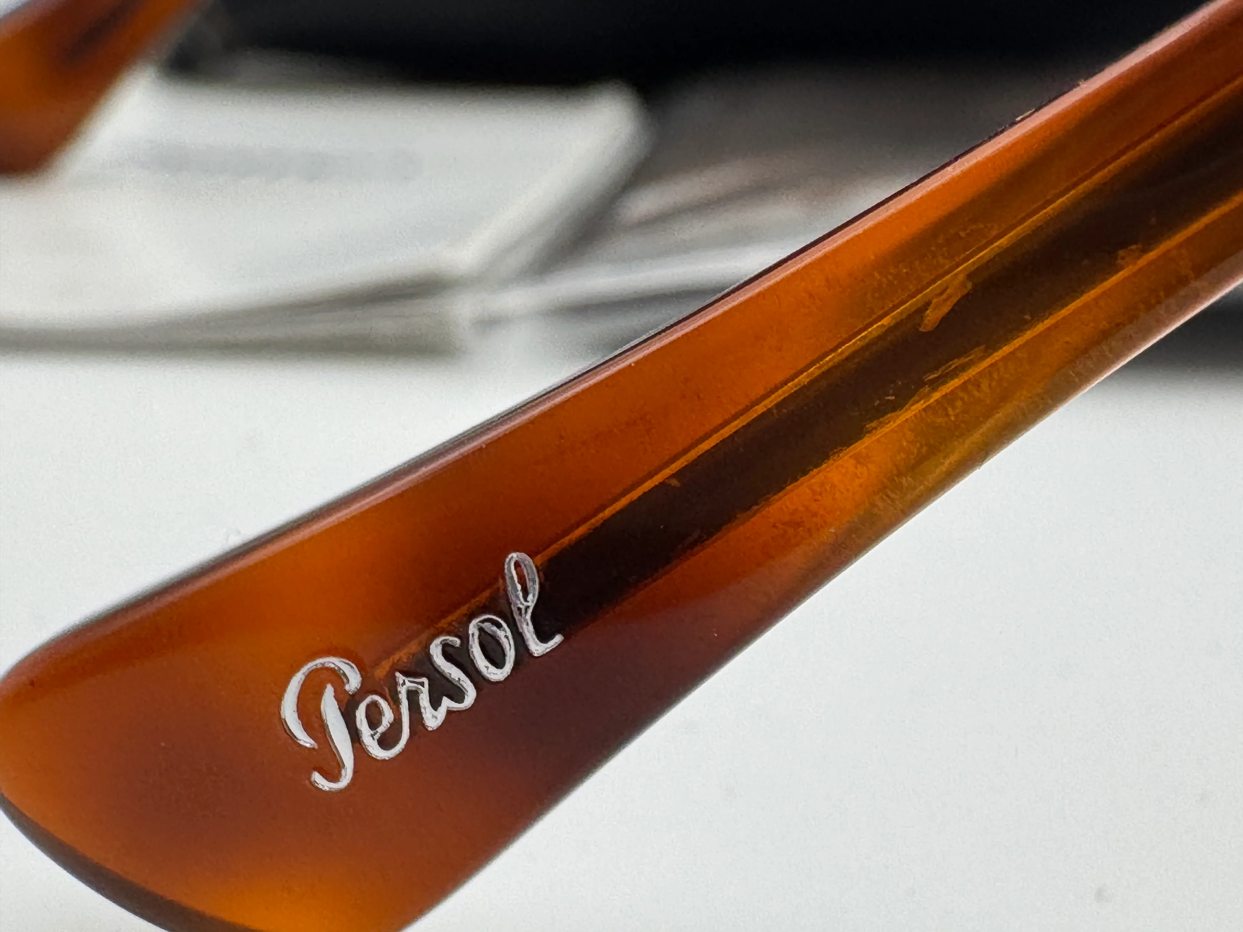 PERSOL PO 2483 S 52mm 109132 Black Azure / Gradient Glass Italy NEW - Image 9