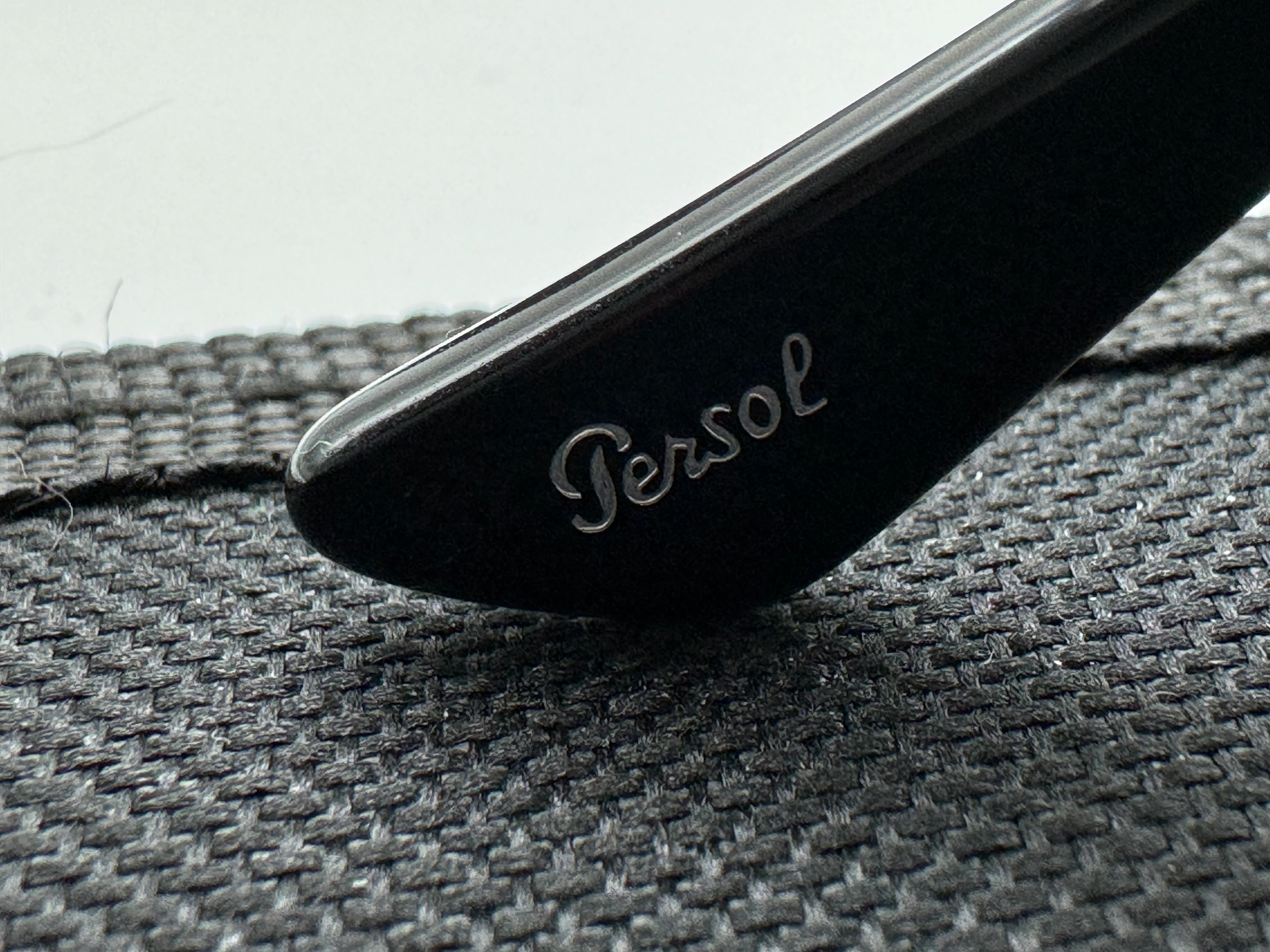 Persol PO 3048 Black / Green 55mm 95 /31 Italy NEW Open Box - Image 5