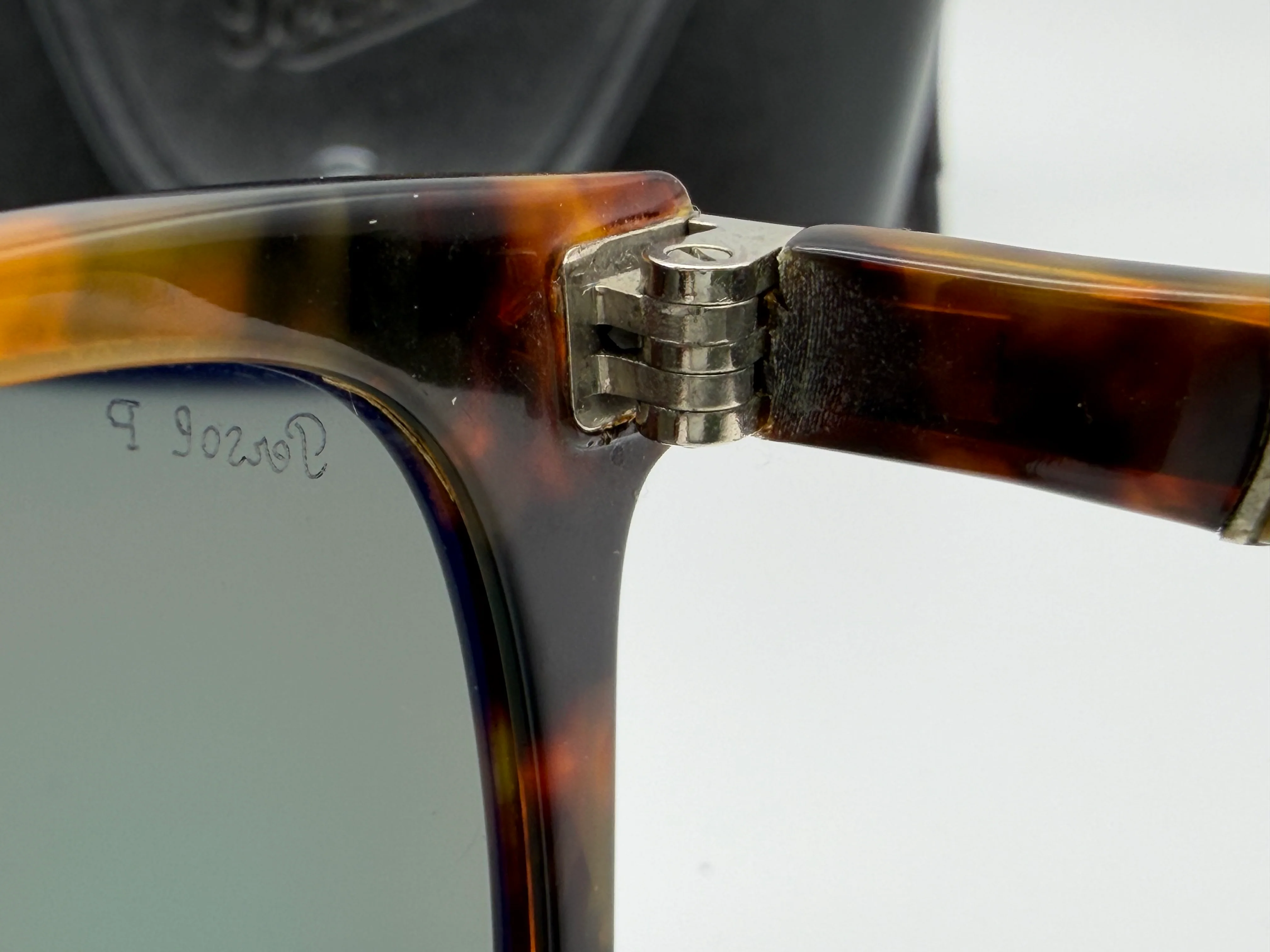 Persol PO 3055 s 54mm Caffe / G 15 Polarized Glass 108 58 Italy Preowned - Image 8