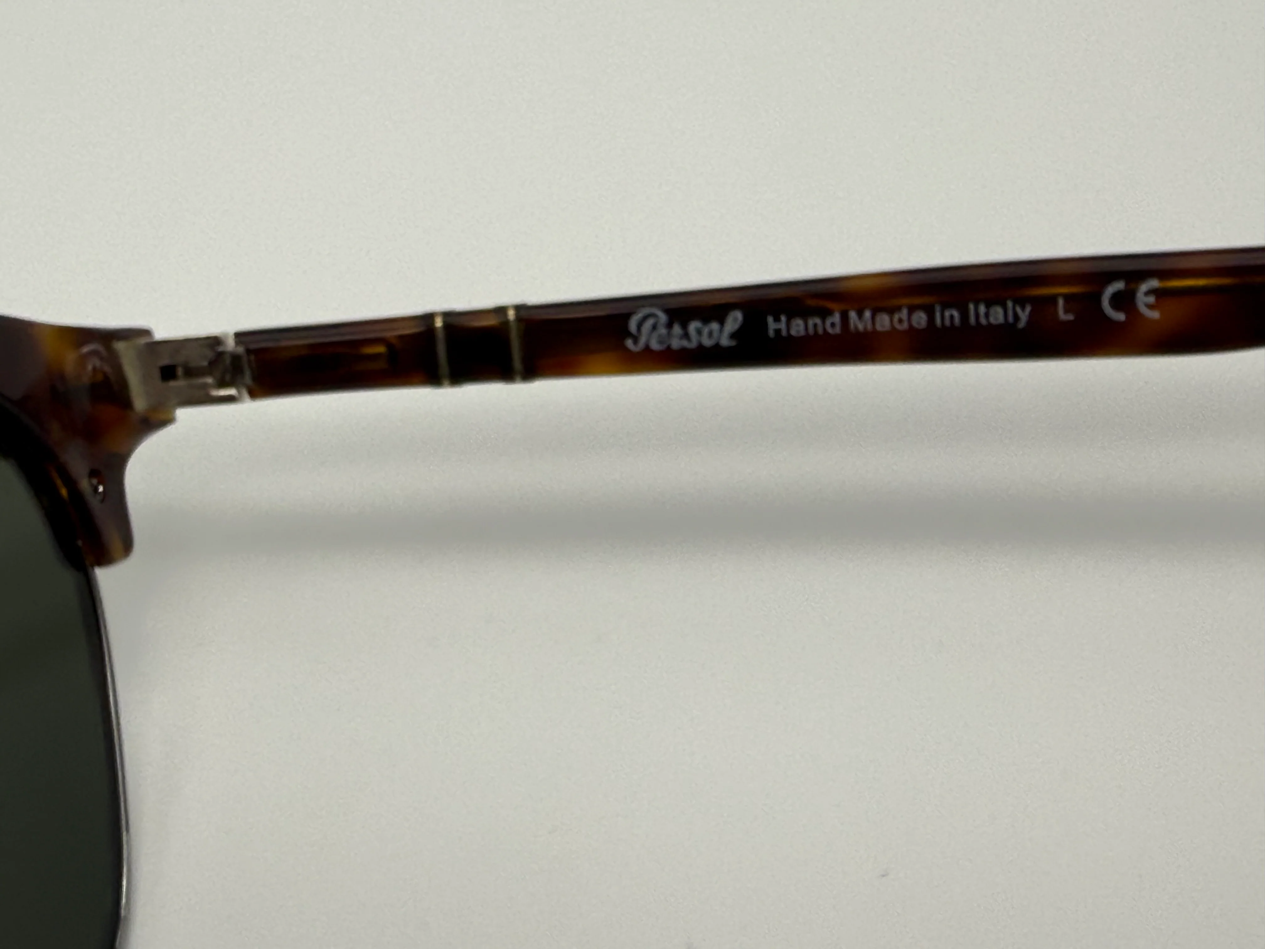 Persol PO 3199 53mm Havana / Green 24 / 31 Italy Preowned - Image 6