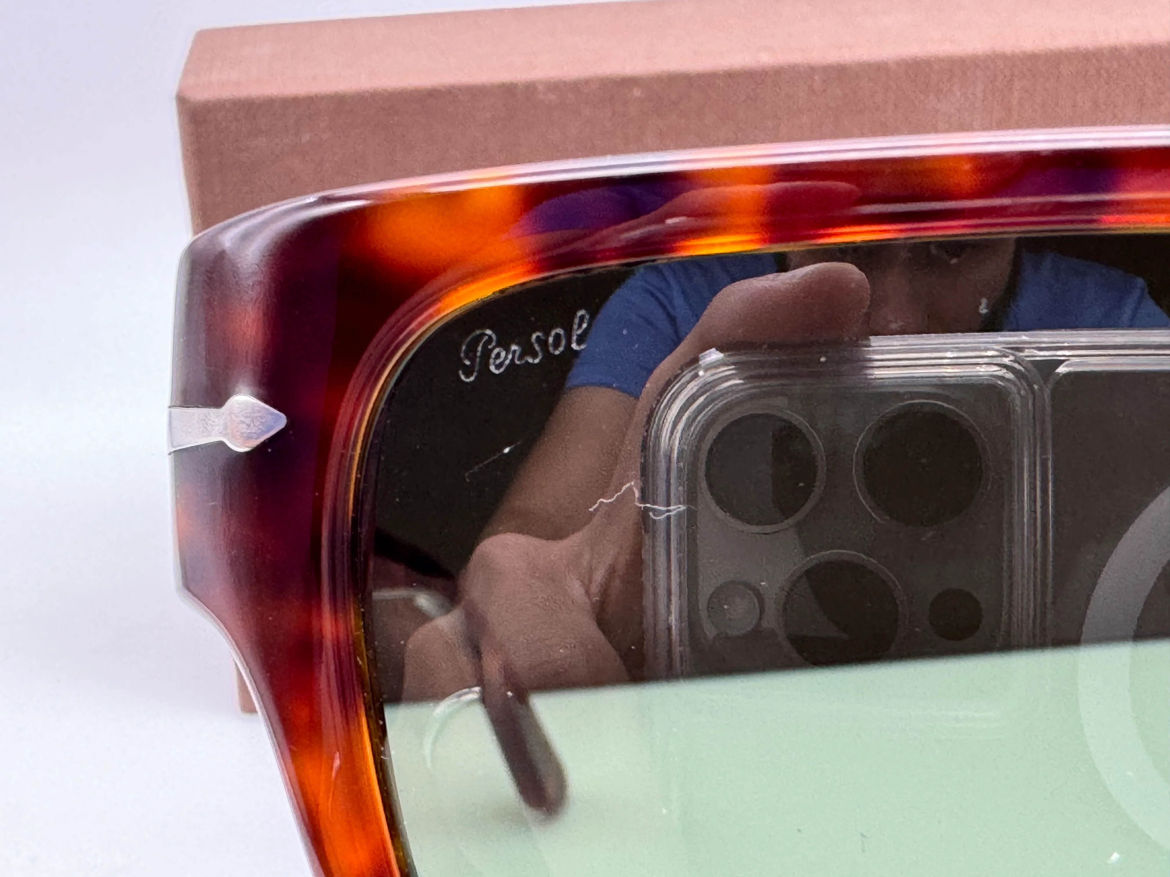 Persol PO 3348 55mm Havana / G15 24/31 Italy NEW - Image 2
