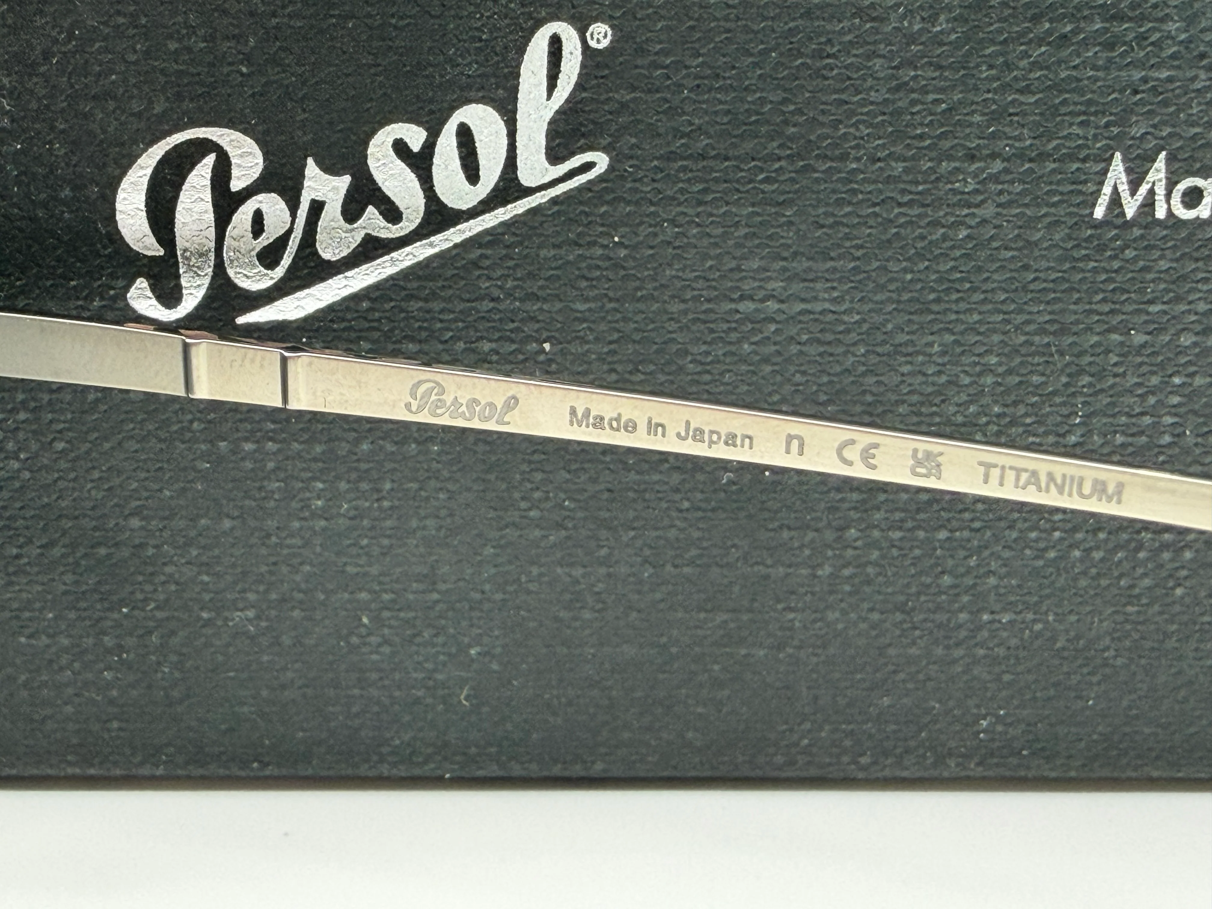 Persol PO 5010 ST 49mm Havana - Silver Titanium / Blue Crystal Lens 8014R5 Japan NEW - Image 13