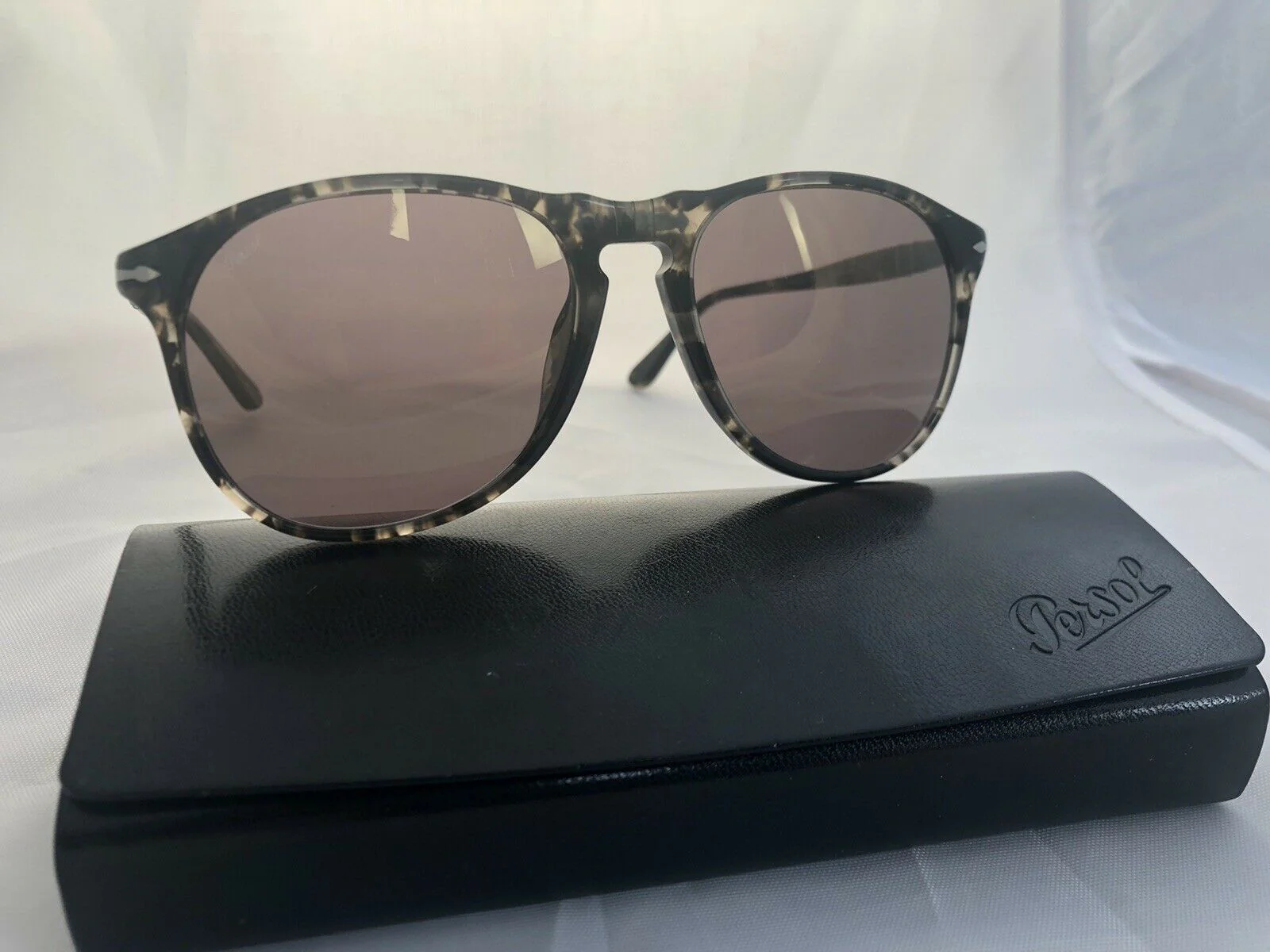 PERSOL PO9649S 1063/03 Gold Men's Sunglasses 55mm - Image 4
