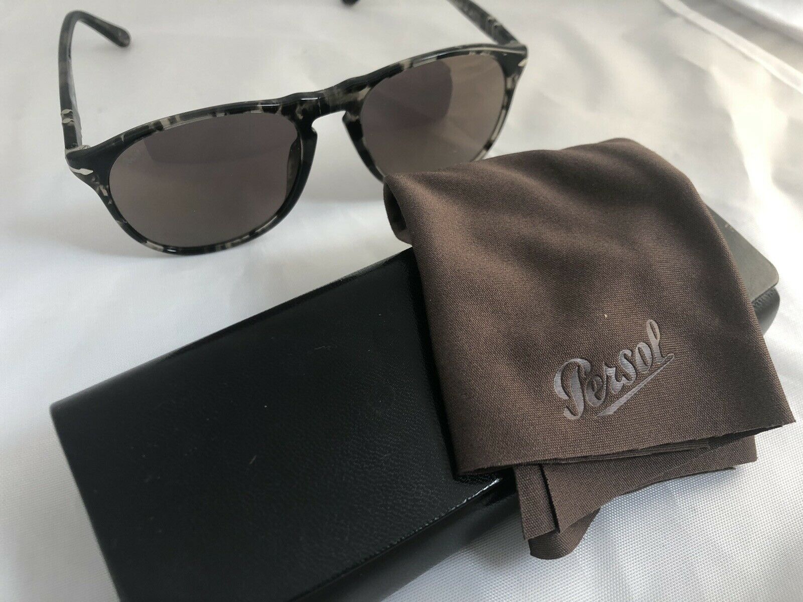 PERSOL PO9649S 1063/03 Gold Men's Sunglasses 55mm - Image 8
