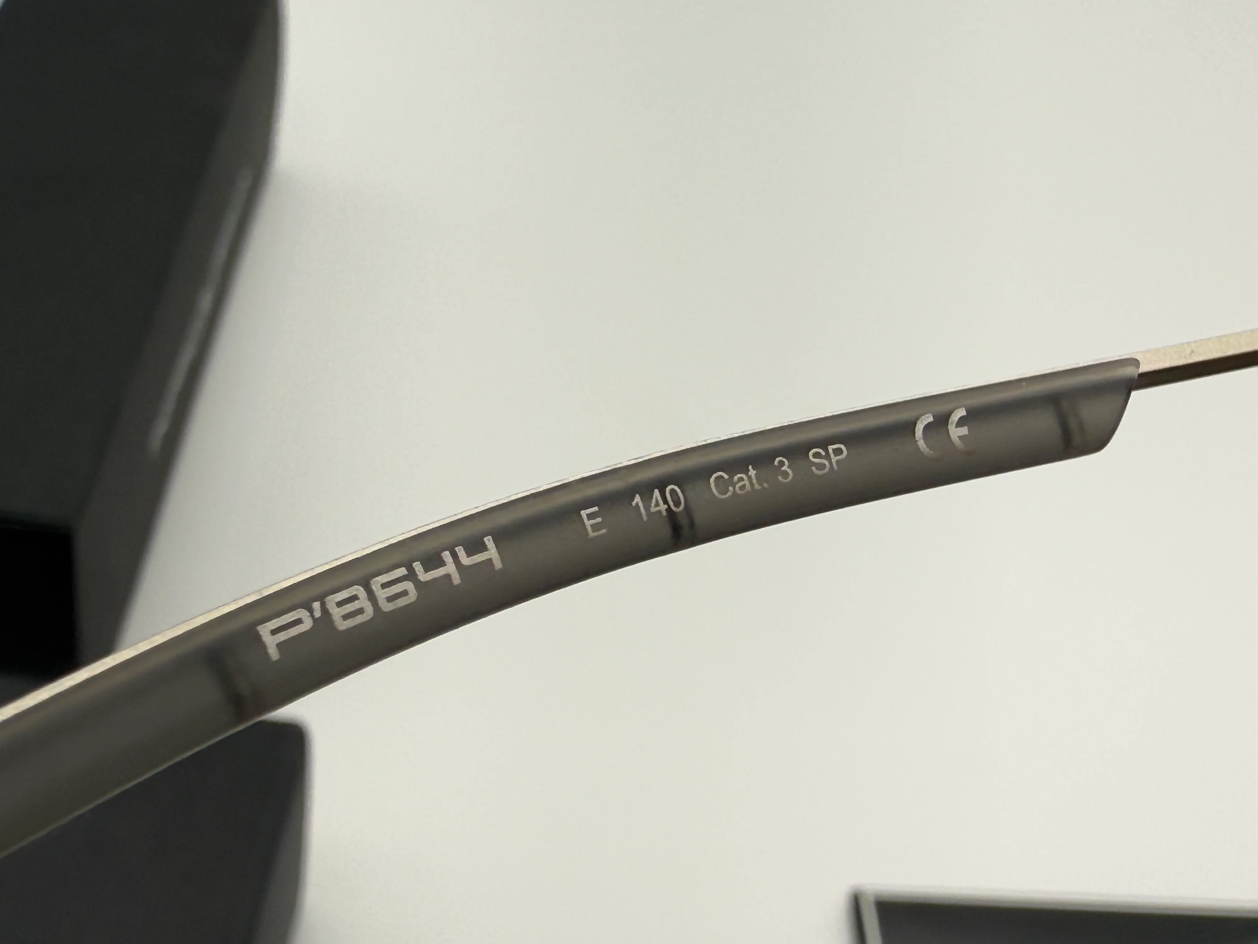 Porsche Design Sunglasses P 8644 50mm Smoke / Blue Mirror Italy NEW - Image 7