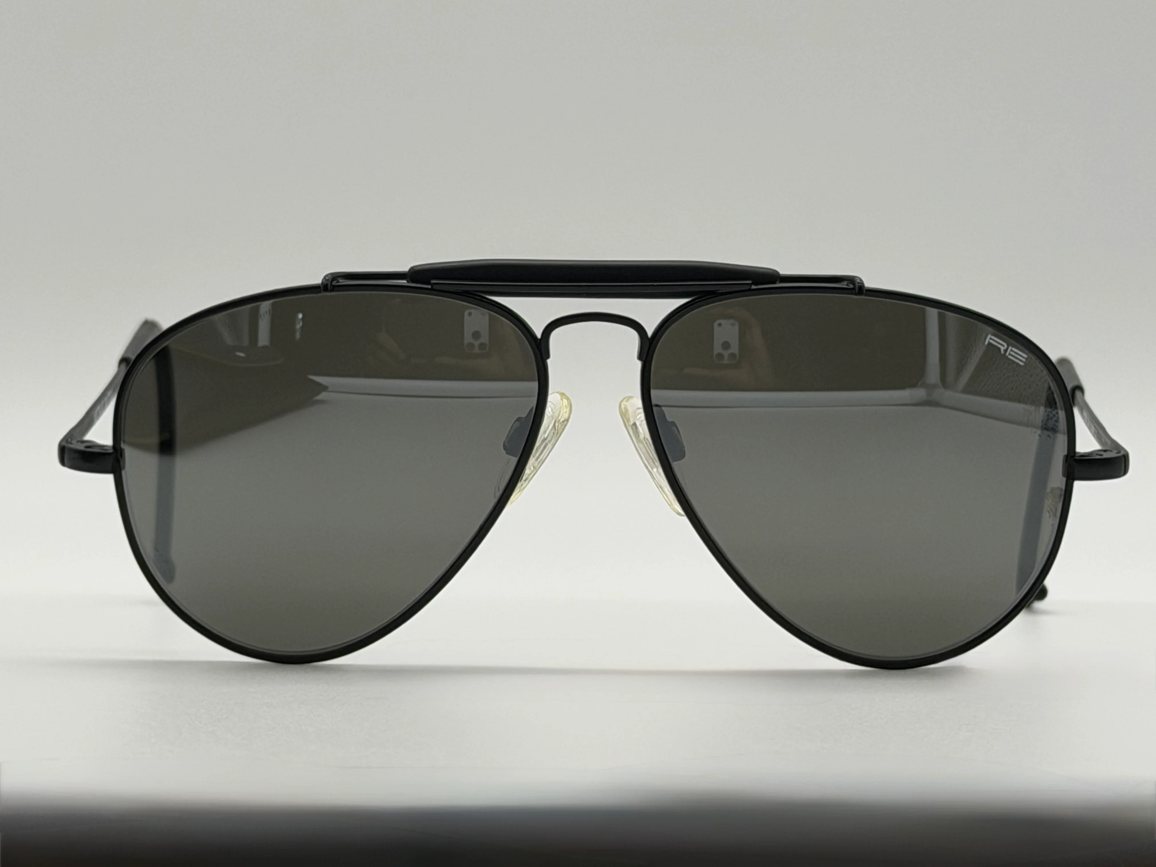 Randolph Engineering x Michael Bastian 58mm Matte Black / Silver Mirror Glass lenses Cable Temples - Image 9