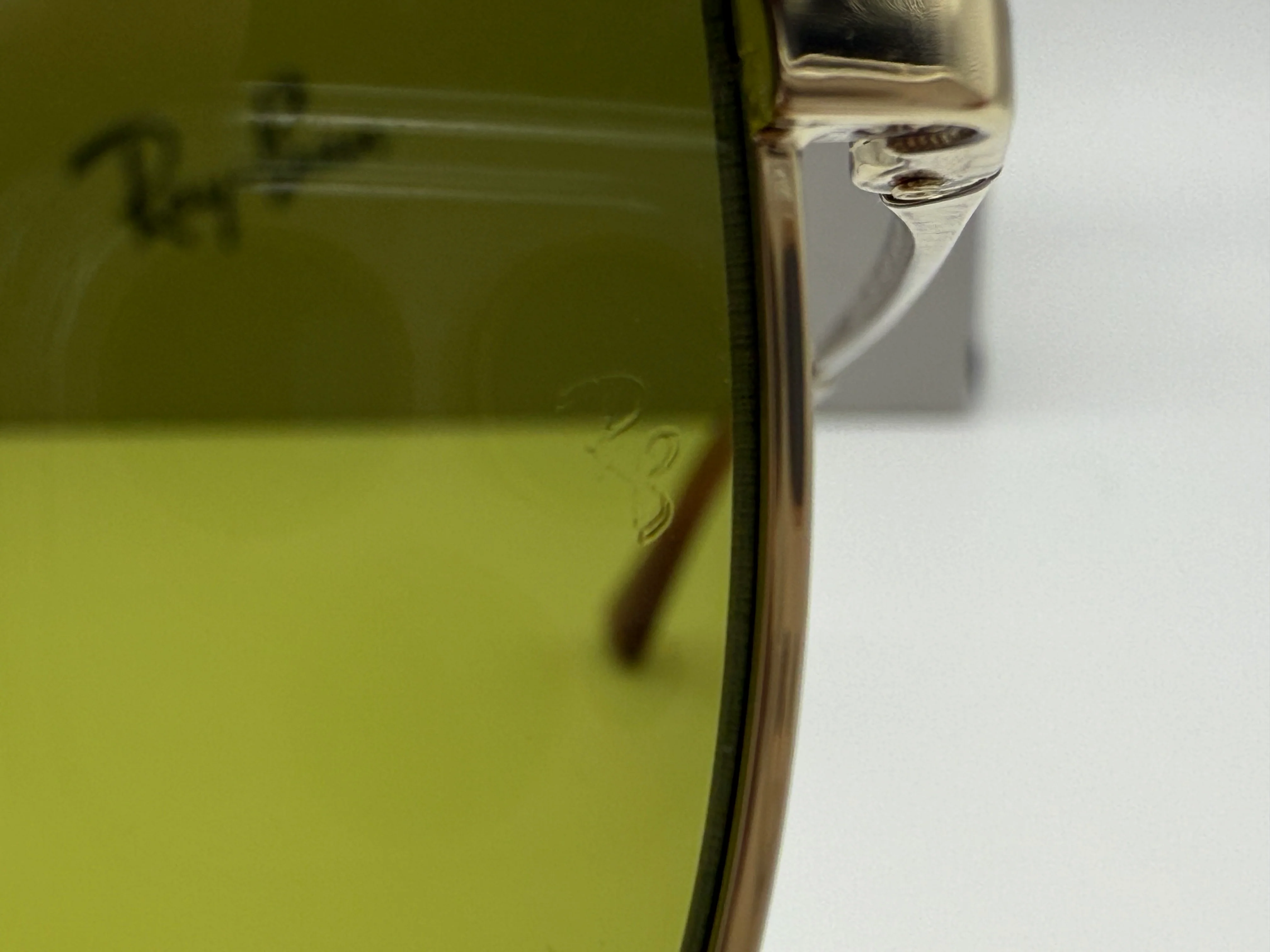 Ray-Ban ARI 54mm RB 3758 Pale Gold / Green Bio Based 9213 / 2 NEW - Image 5