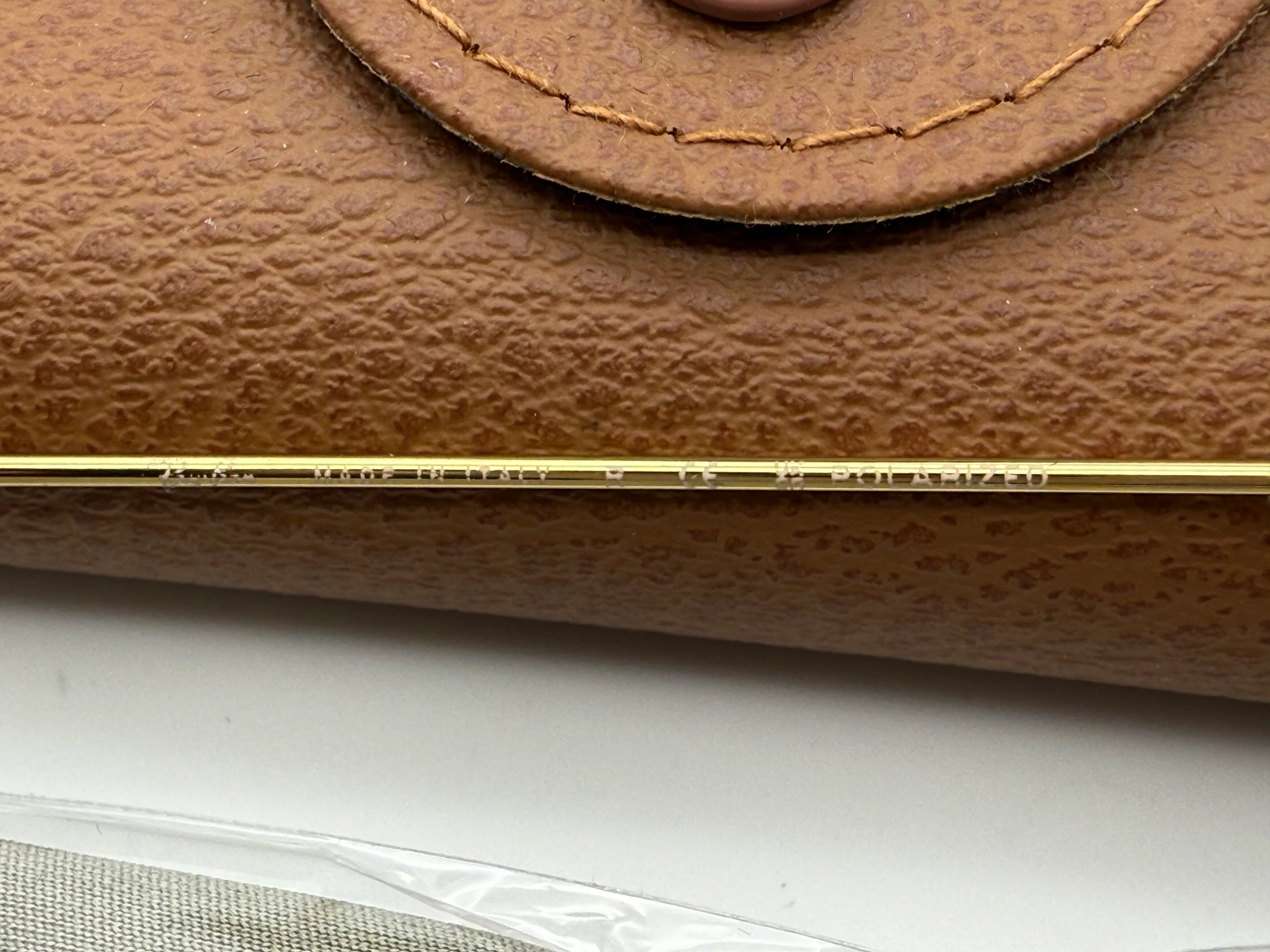 Ray-Ban Aviator 55mm Gold / G-15 Polarized Glass Lens RB 3025 001/58 Italy NEW - Image 8