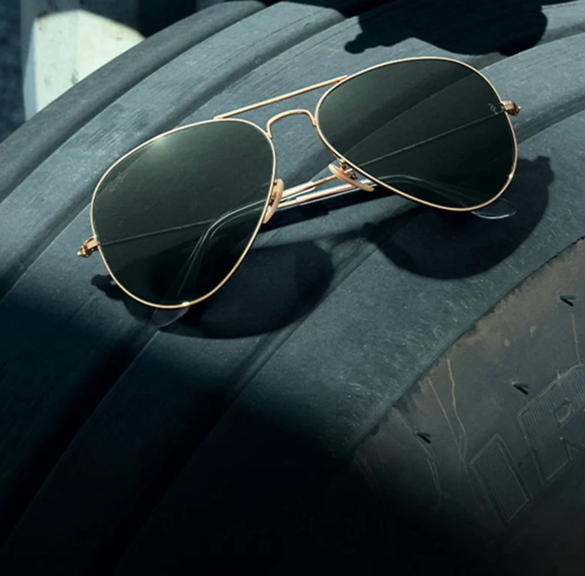 Ray-Ban Aviator 58mm RB 3025 Aviation Collection Gold / G-15 Glass lens W3400 Italy NEW - Image 16