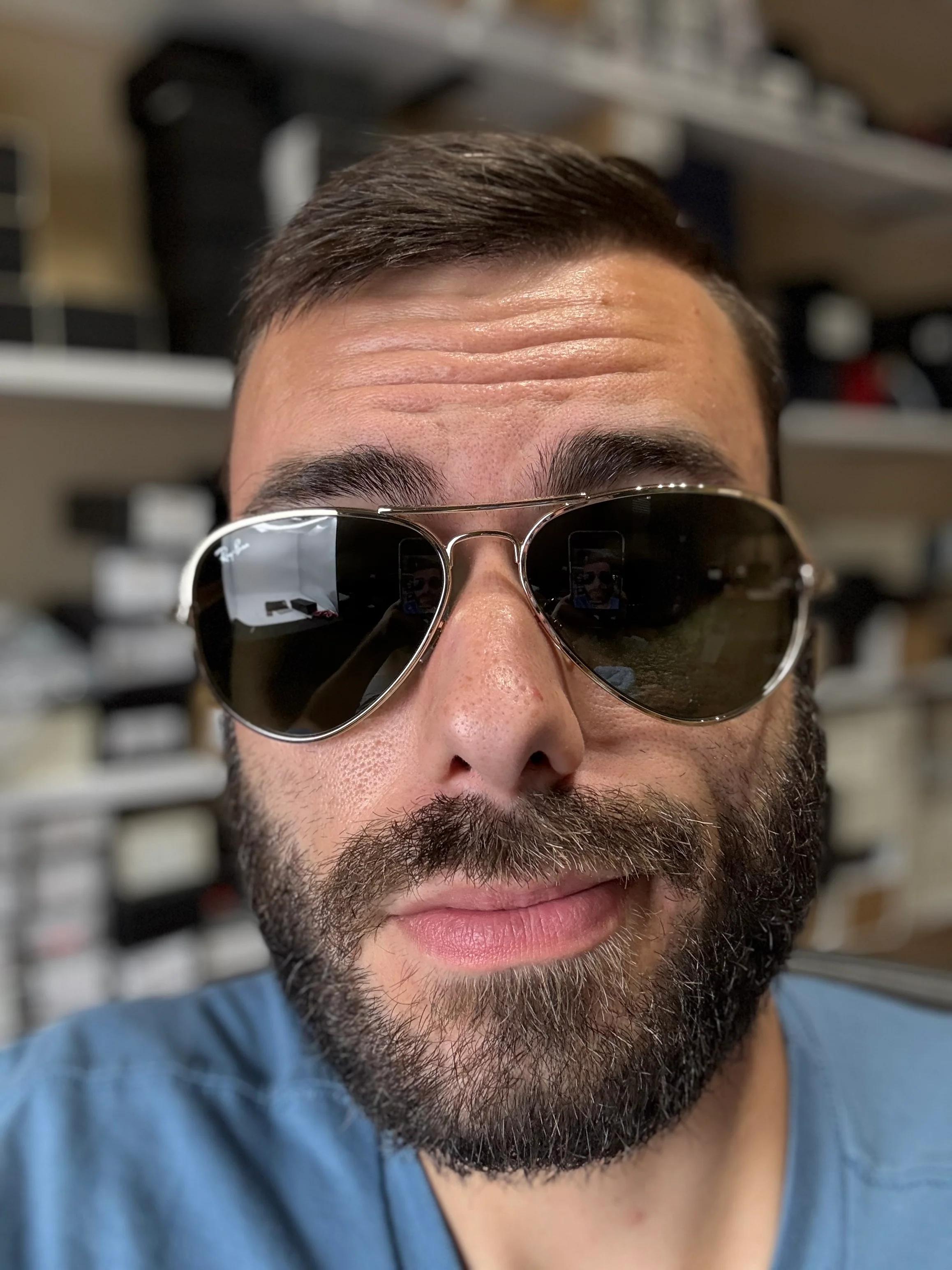 Ray-Ban Aviator Max 58mm Gold / G 15 001 / 31 Italy NEW - Image 12
