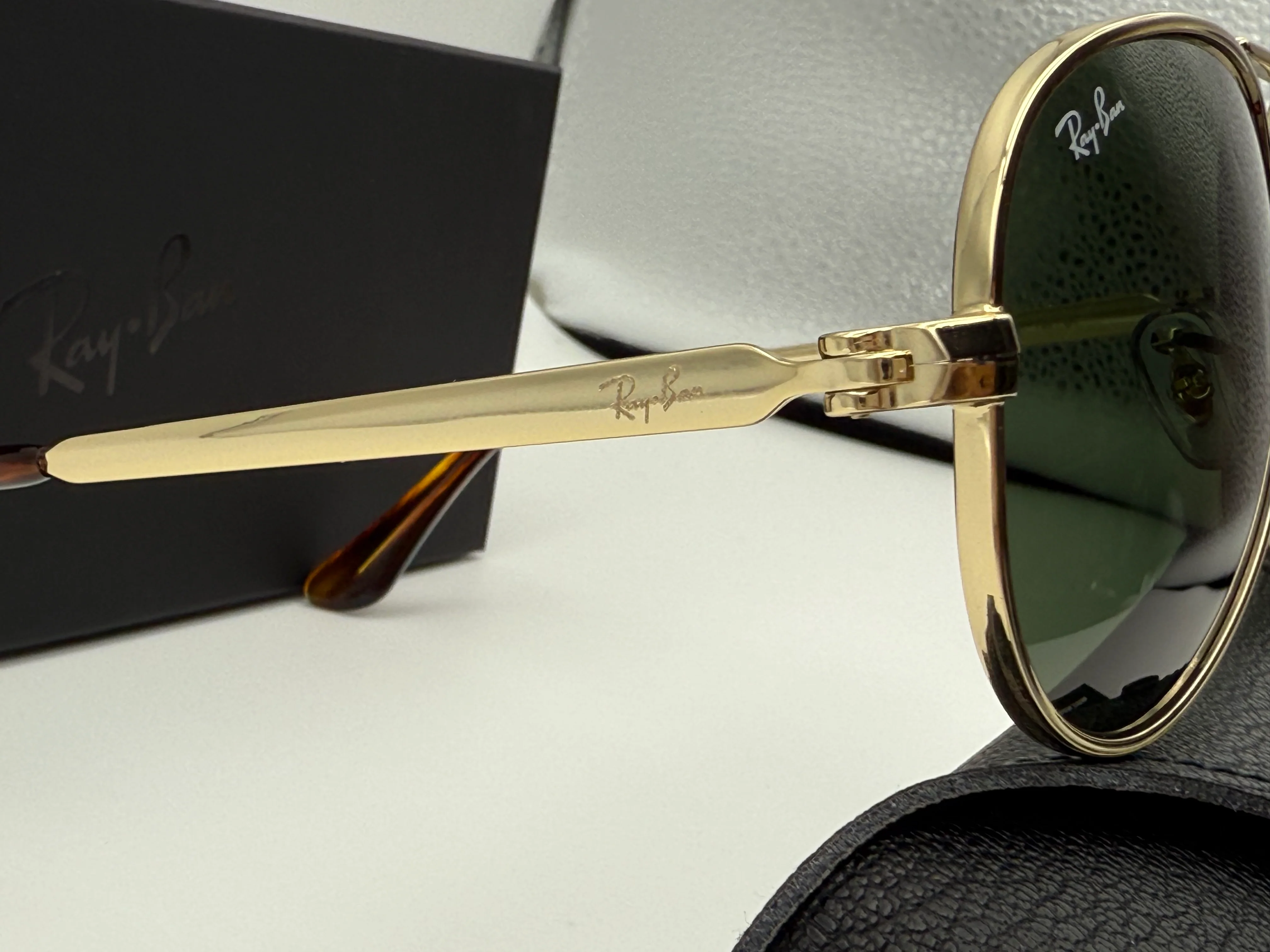 Ray-Ban Aviator Max 58mm Gold / G 15 001 / 31 Italy NEW - Image 4