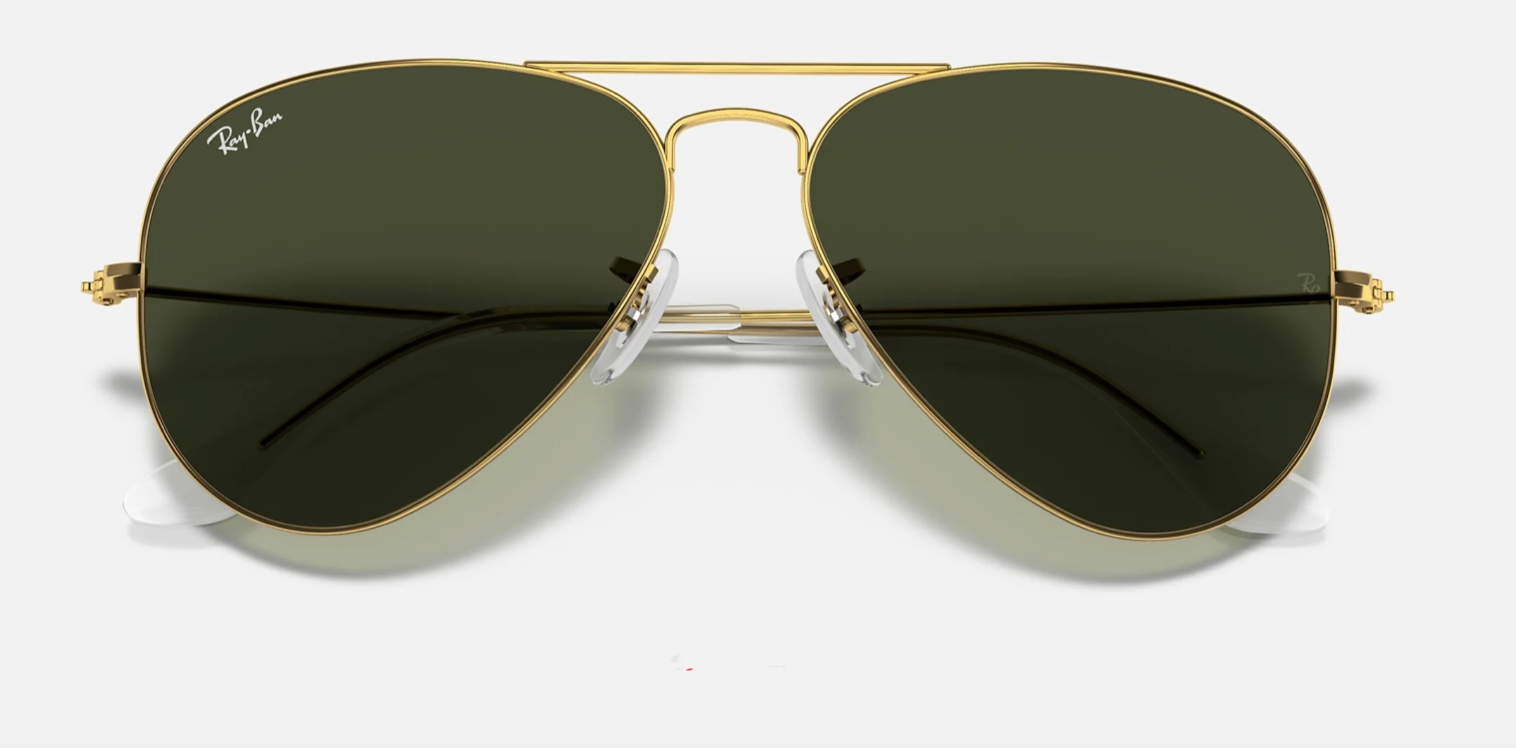 Ray Ban Classic Aviator 58mm G15 Green Gold Frames 100% Authentic RB 3025 L0205 Arista Italy NEW - Image 13