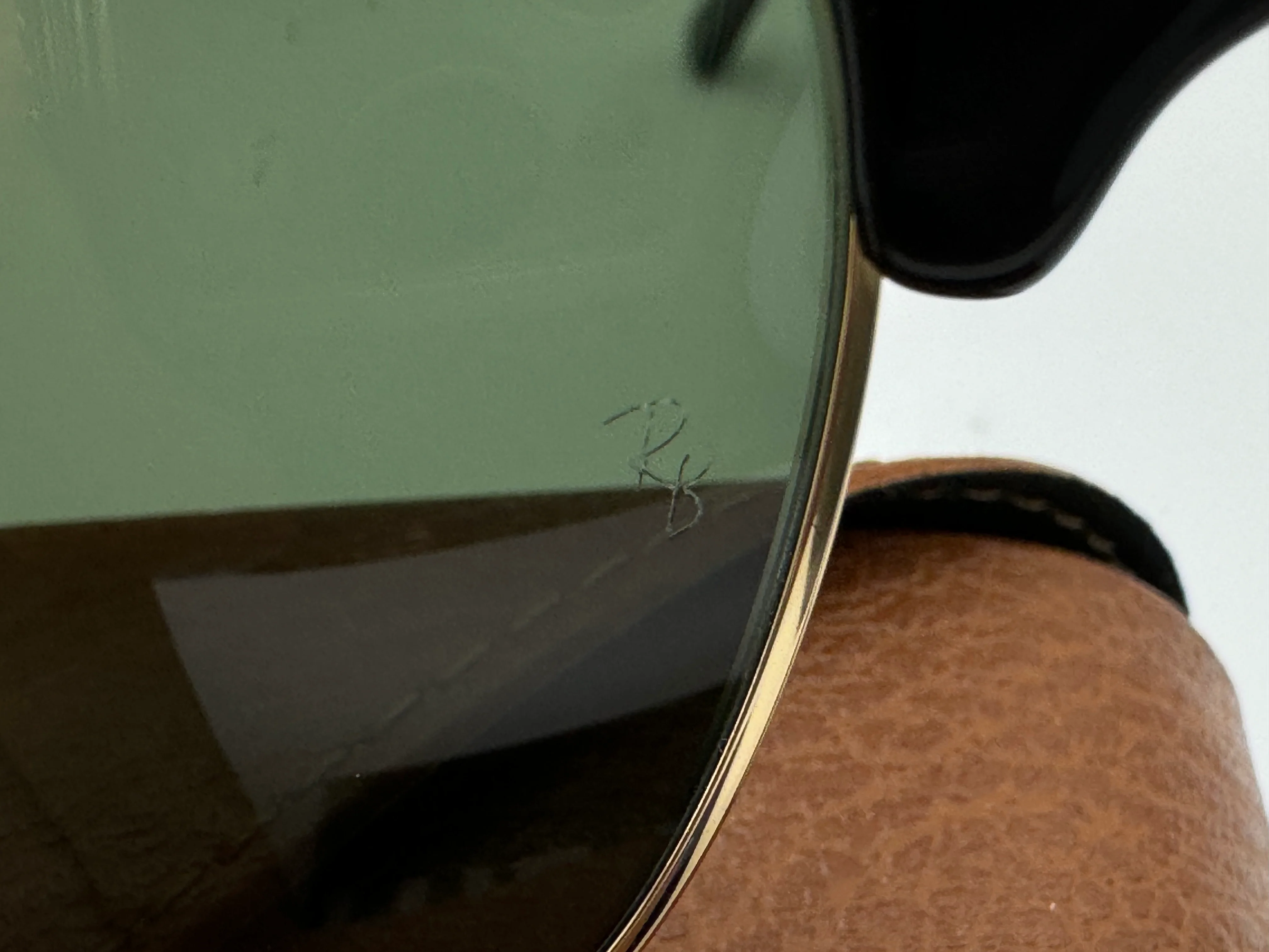 Ray-Ban Clubmaster 51mm Black / Gold G-15 W0365 RB3016 Italy New - Image 9
