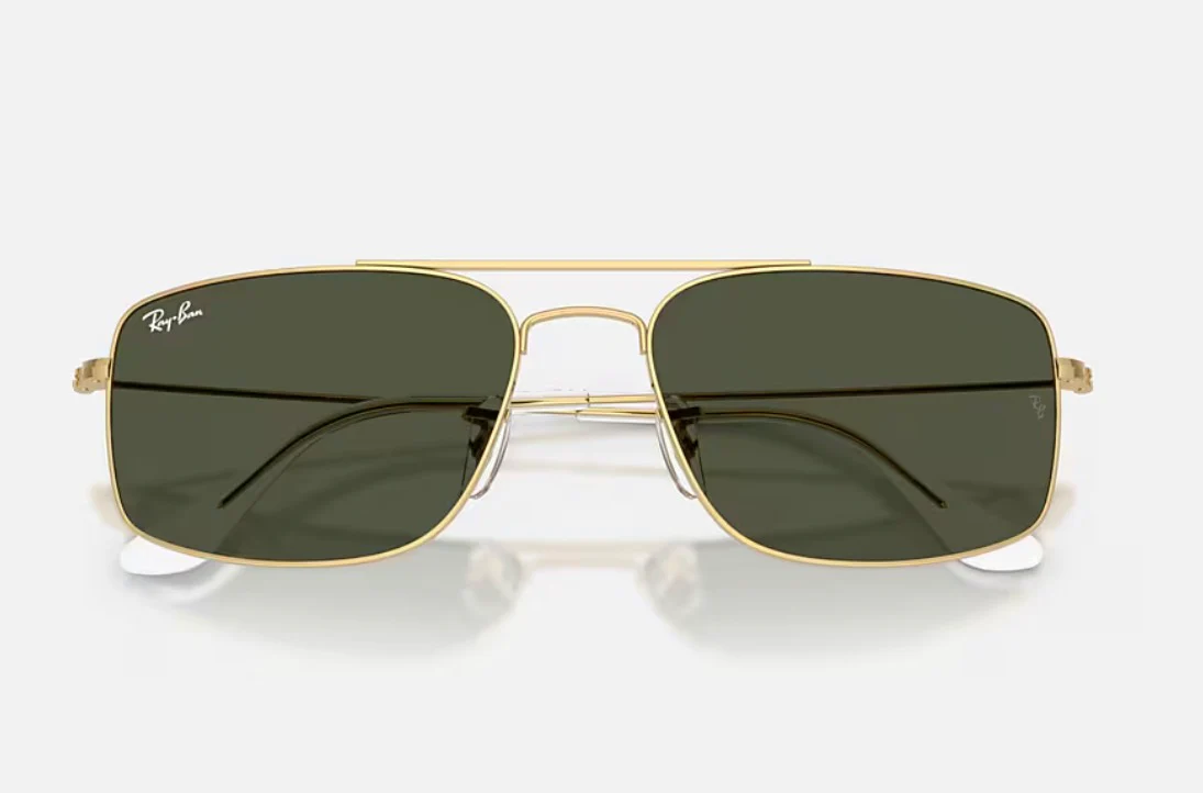 Ray-Ban Explorer III 59mm Gold / G 15 RB 3779 001/31 NEW - Image 3