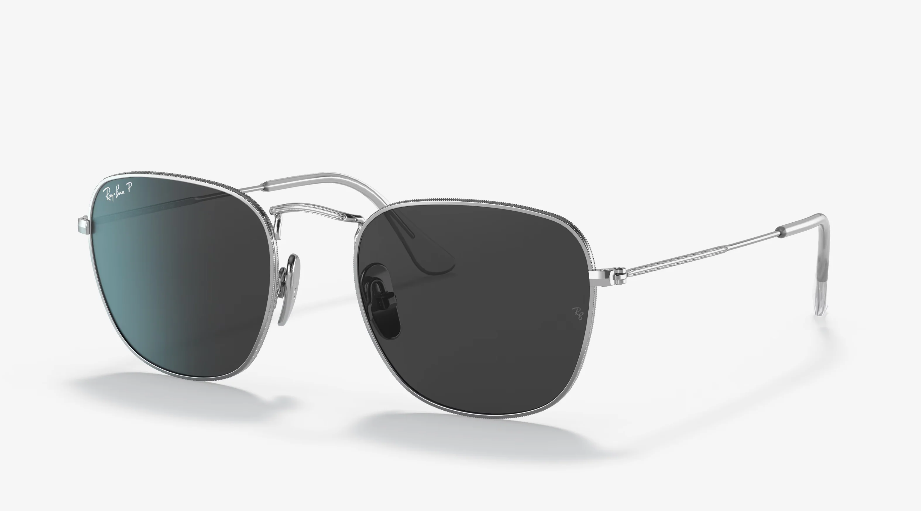 Ray-Ban Frank Titanium 51mm Silver / Black RB 8157 920948 Japan NEW - Image 3