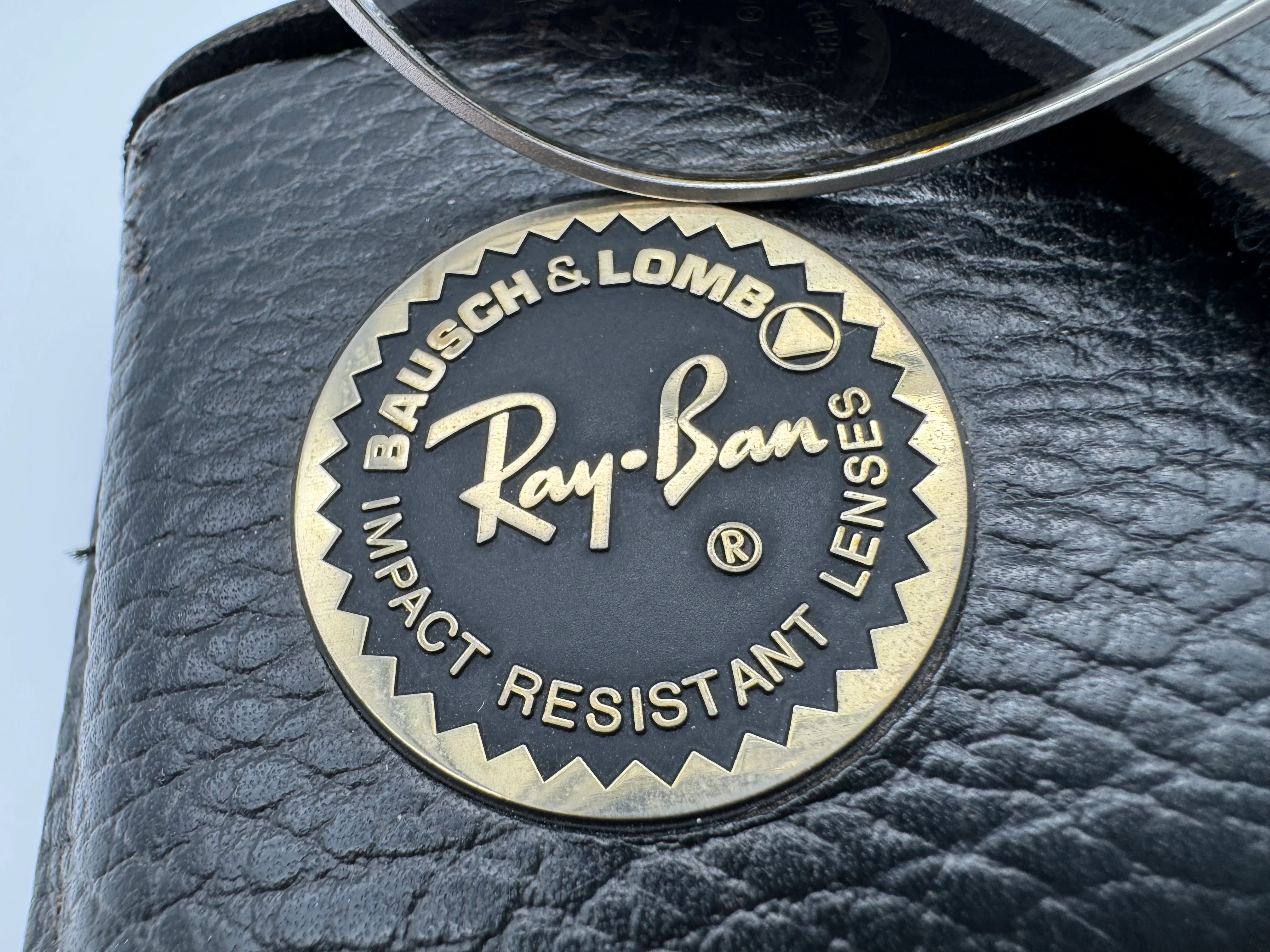 Ray-Ban Precious Metals Outdoorsman 58mm W0554 Gold Platinum Photochromic Vintage B&L - Image 10